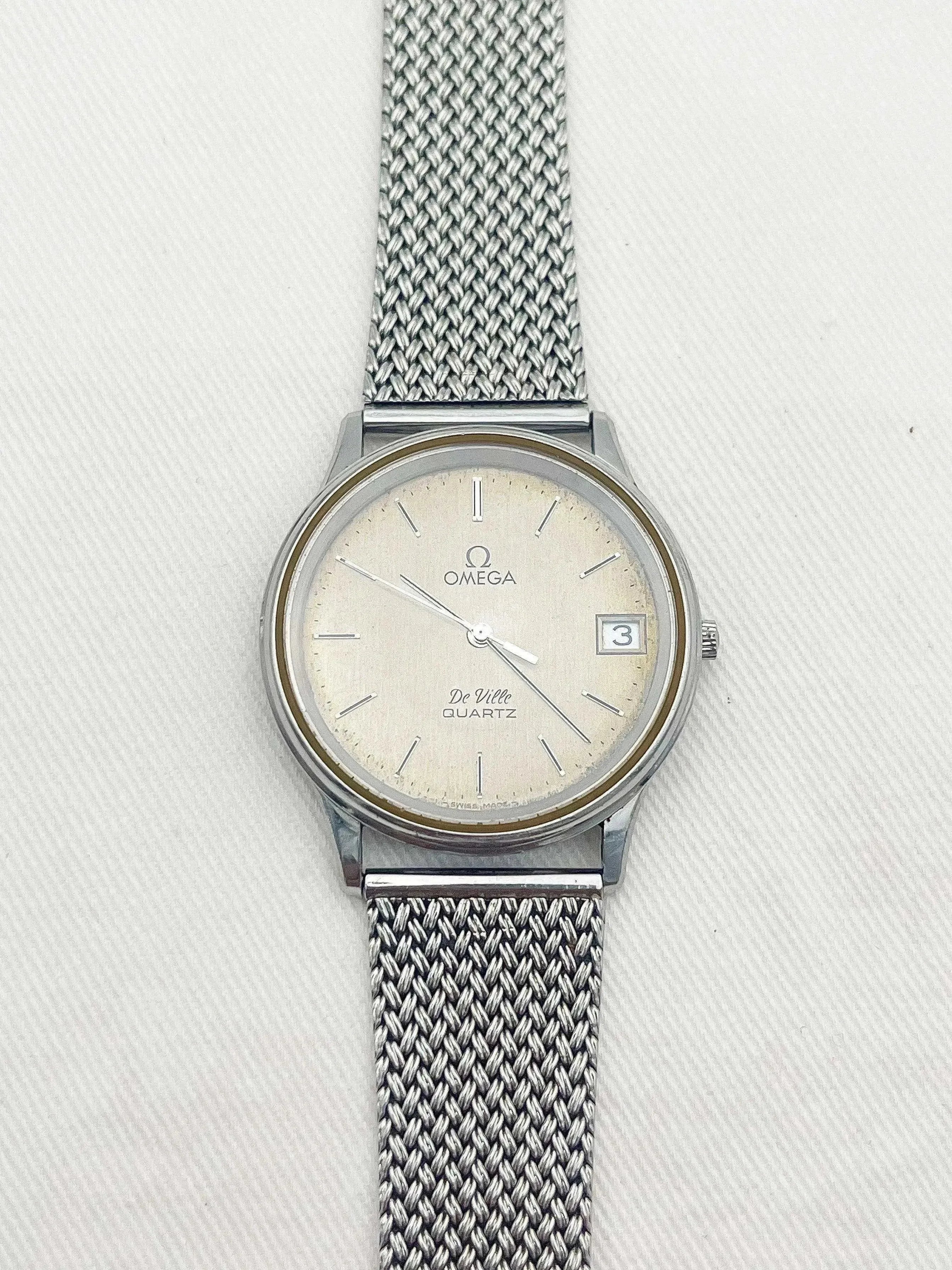 Omega - De Ville Milanaise Date - 1978 - Atelier Victor - Vintage  Shop