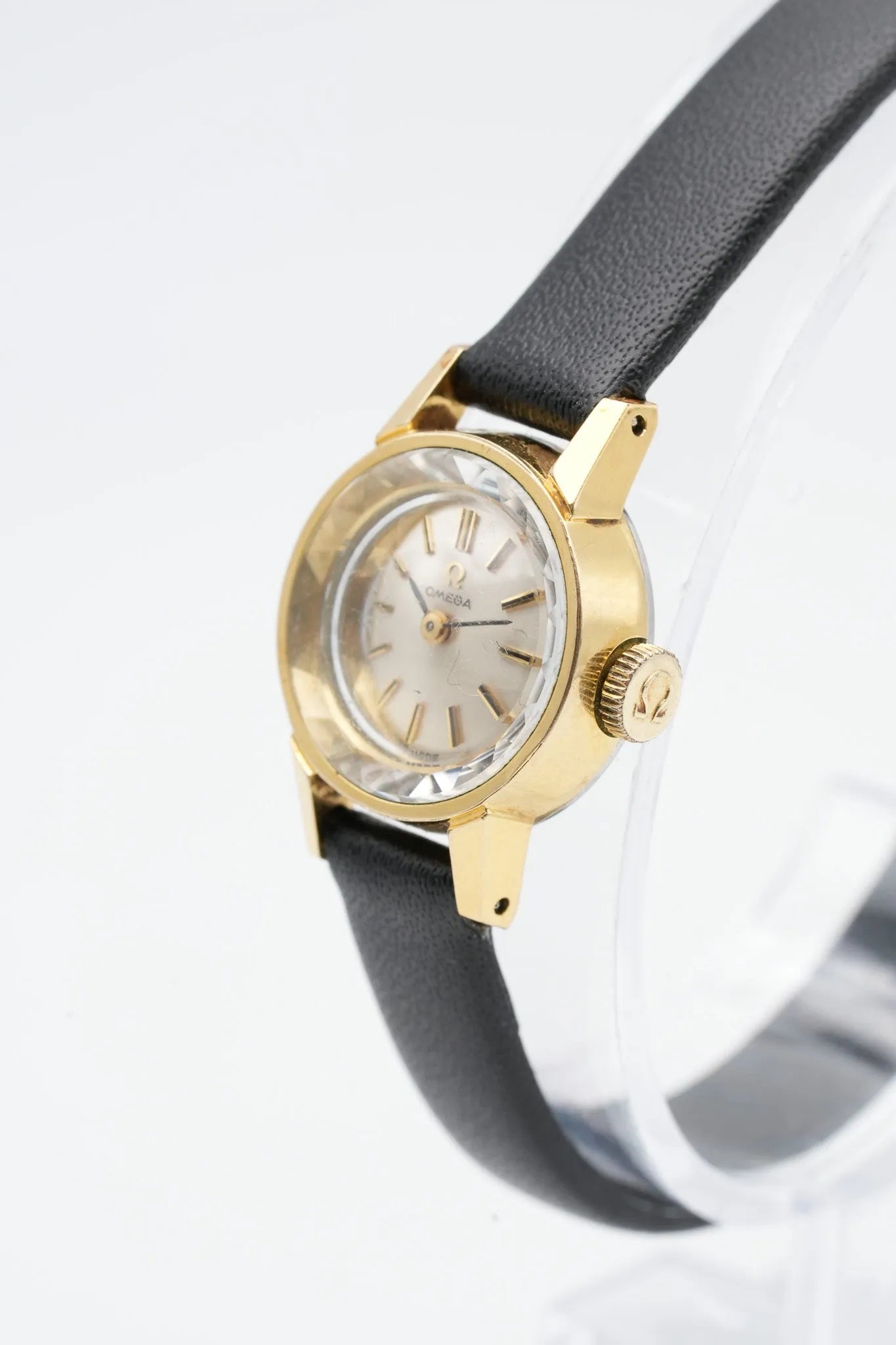 Omega - De Ville Mini Femme Verre - 19 - Atelier Victor Paris - Vintage Watch Shop Dubai