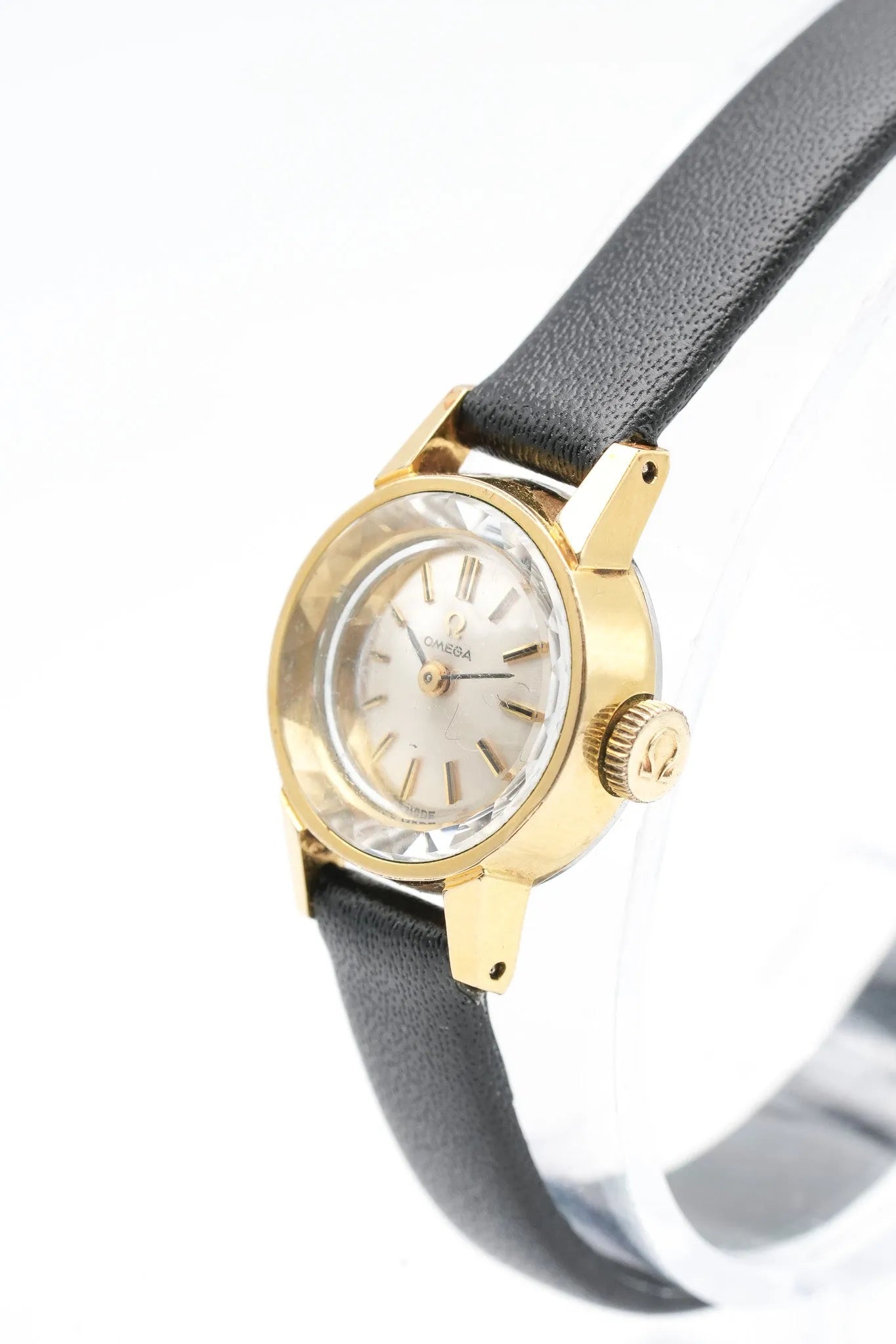 Omega - De Ville Mini Femme Verre - 19 - Atelier Victor Paris - Vintage Watch Shop Dubai