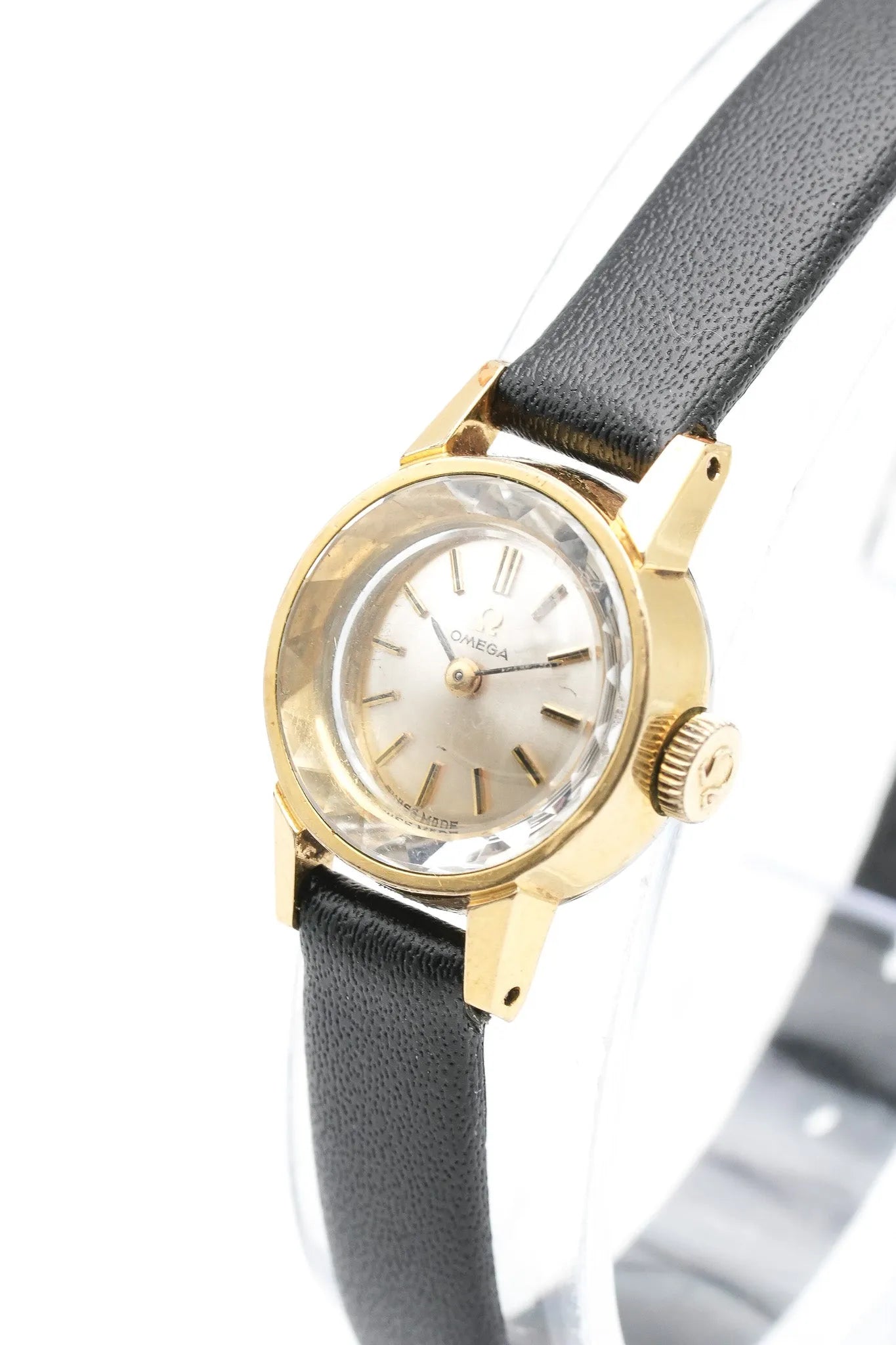 Omega - De Ville Mini Femme Verre - 19 - Atelier Victor Paris - Vintage Watch Shop Dubai