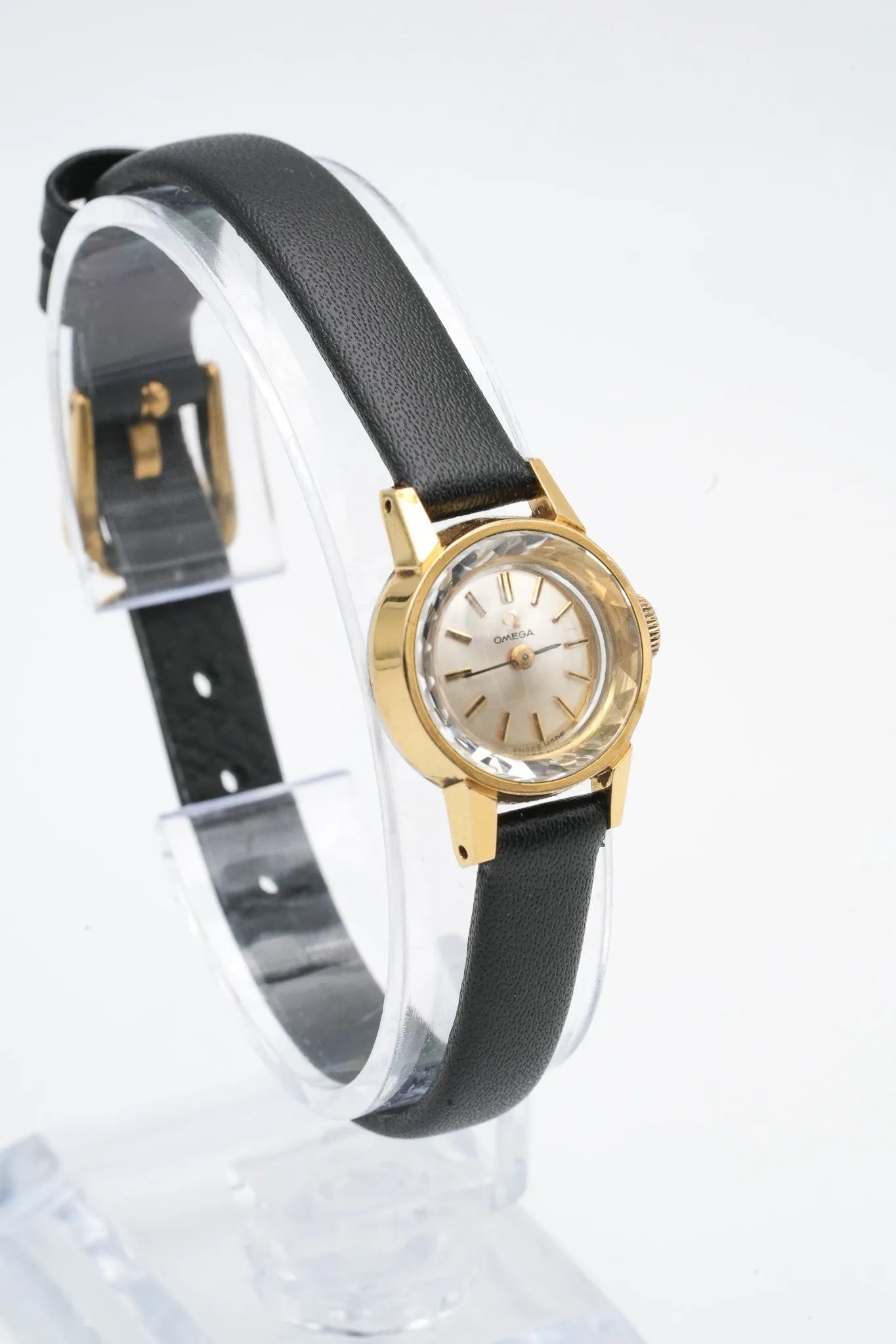 Omega - De Ville Mini Femme Verre - 19 - Atelier Victor Paris - Vintage Watch Shop Dubai