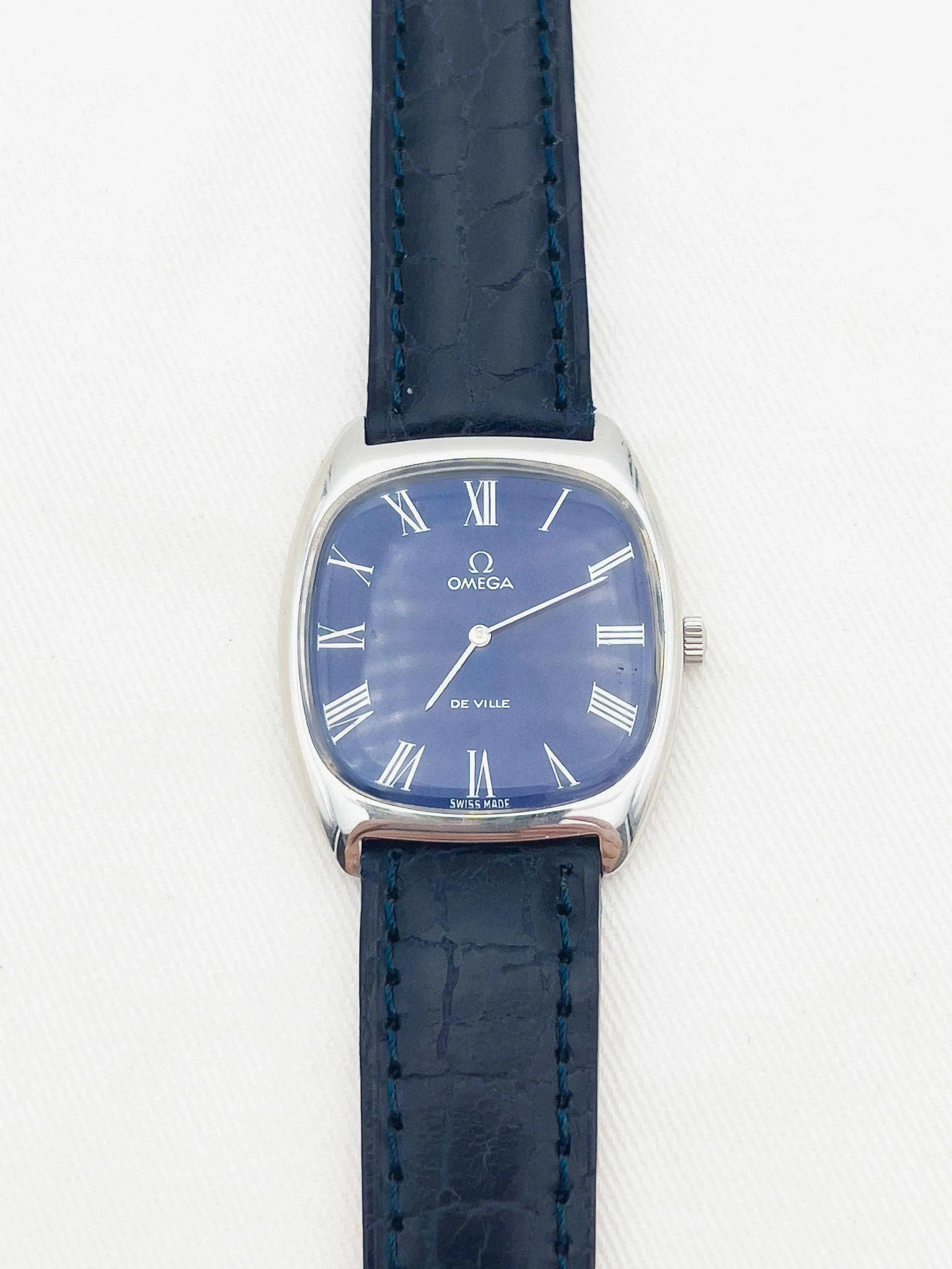Omega - De Ville Night Blue - 1976 - Atelier Victor Paris - Vintage Watch Shop Dubai