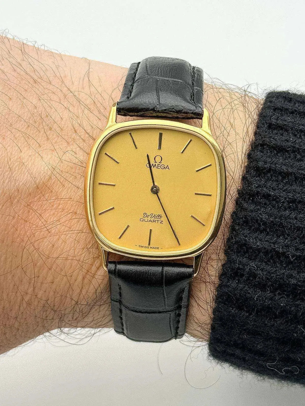 Omega - De Ville Ovale Gold - 1970s - Atelier Victor - Vintage  Shop