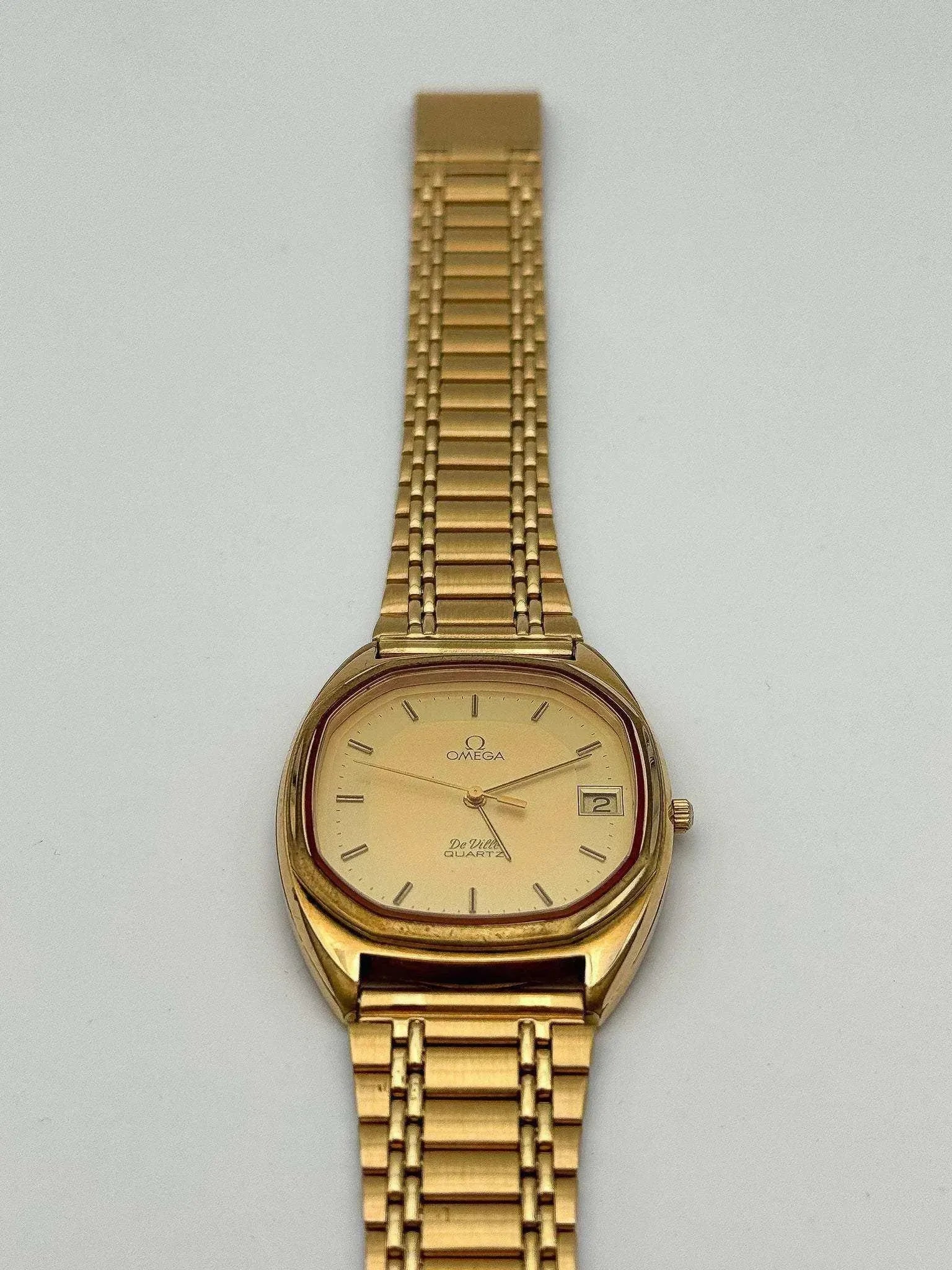 Omega - De Ville Oversized Tonneau Gold - 1978 - Atelier Victor - Vintage  Shop