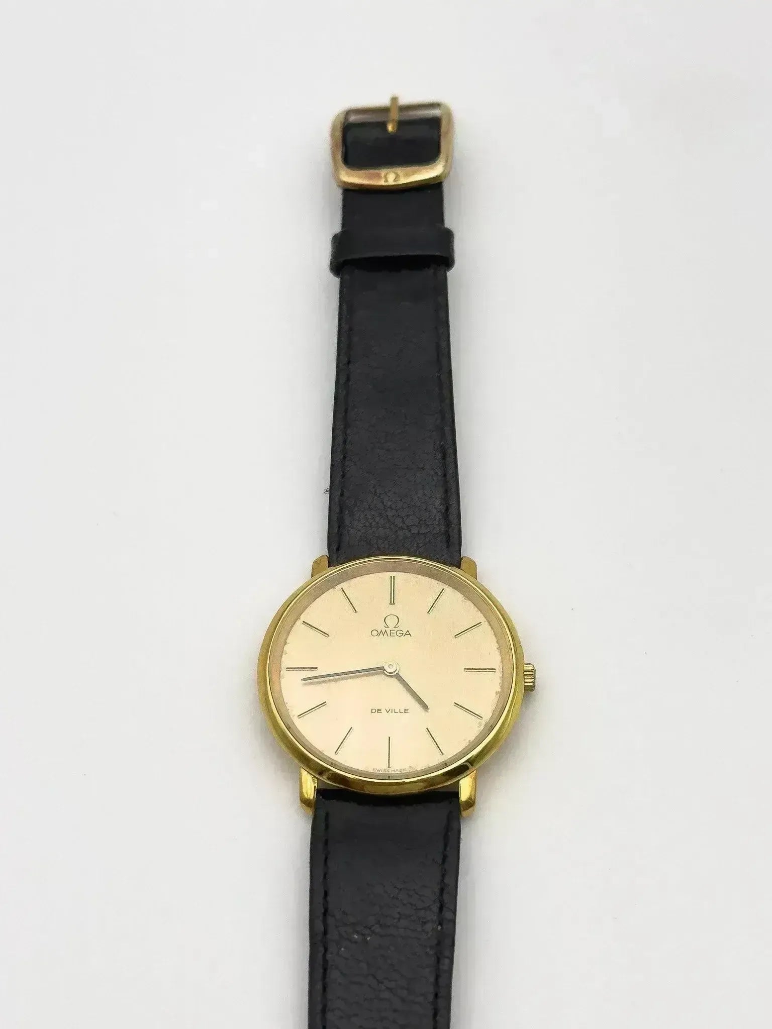 Omega - De Ville Gold-plated circle - 1973 - Atelier Victor