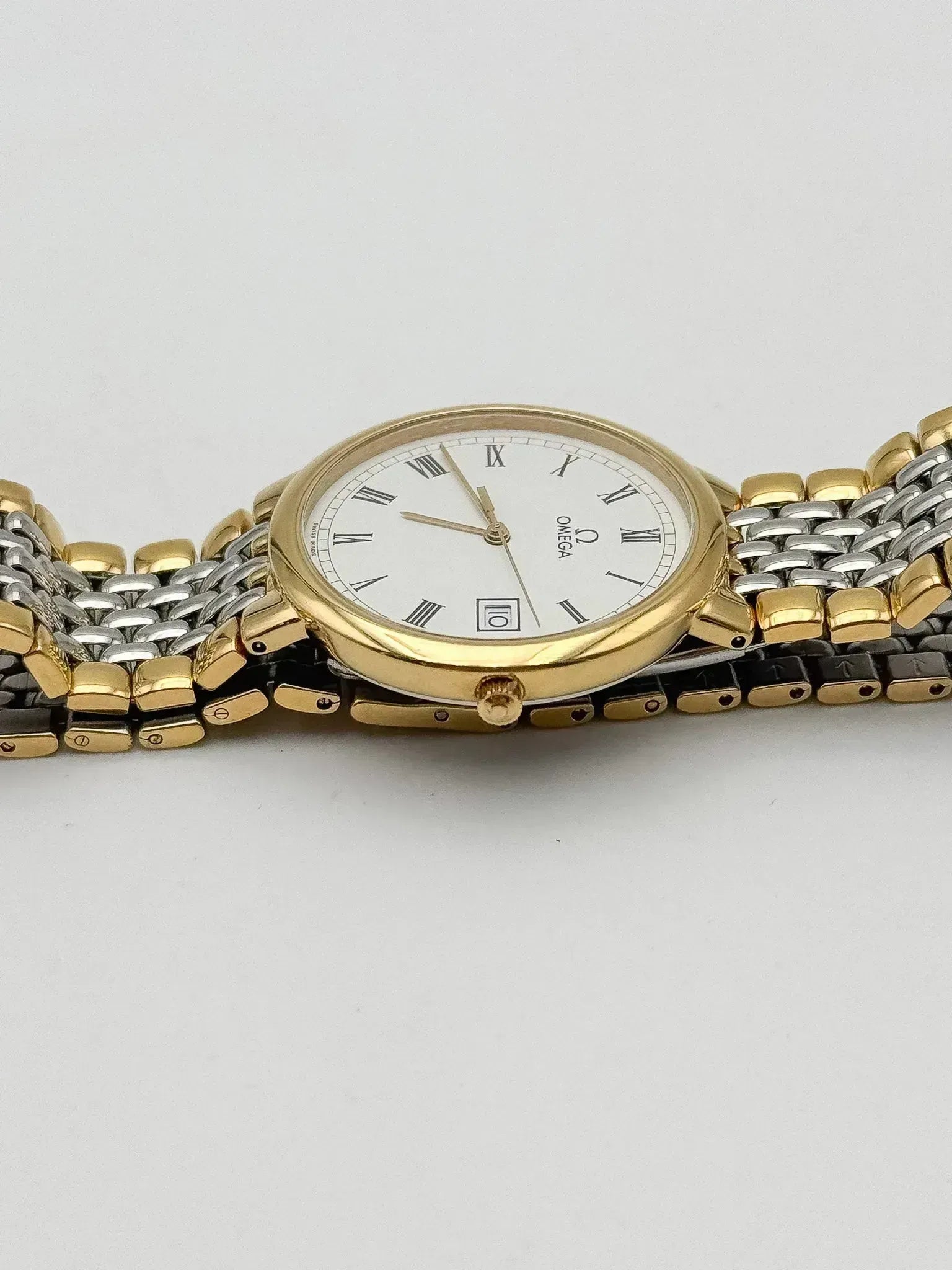 Omega - De Ville Romain Acier Or - NOS - FULL SET - 1994 - Atelier Victor