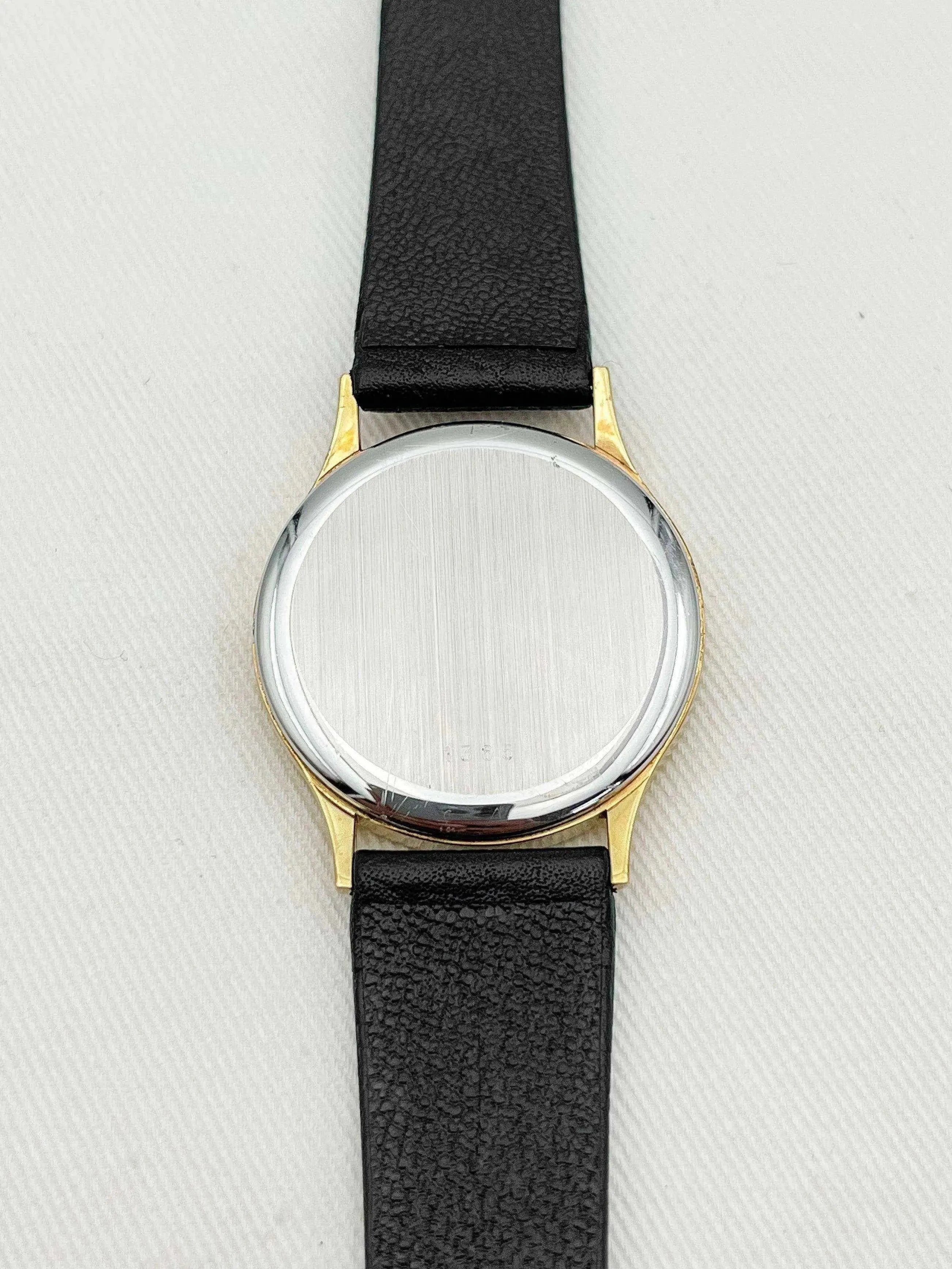 Omega - De Ville Ronde Plaqué or Poussoir - 1980 - Atelier Victor Paris - Vintage Watch Shop Dubai