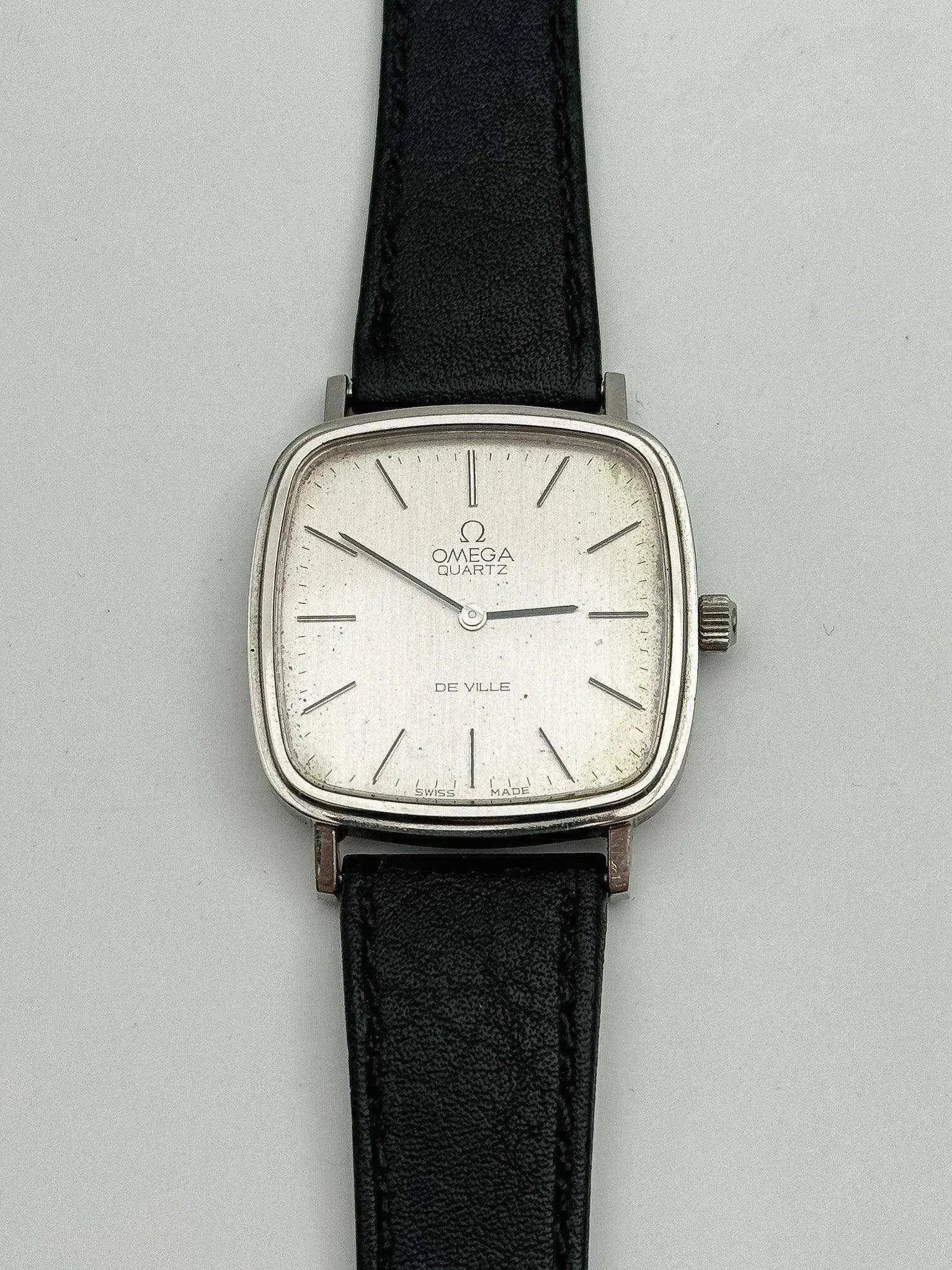 Omega - De Ville Square Grey - 1976 - Atelier Victor - Vintage  Shop