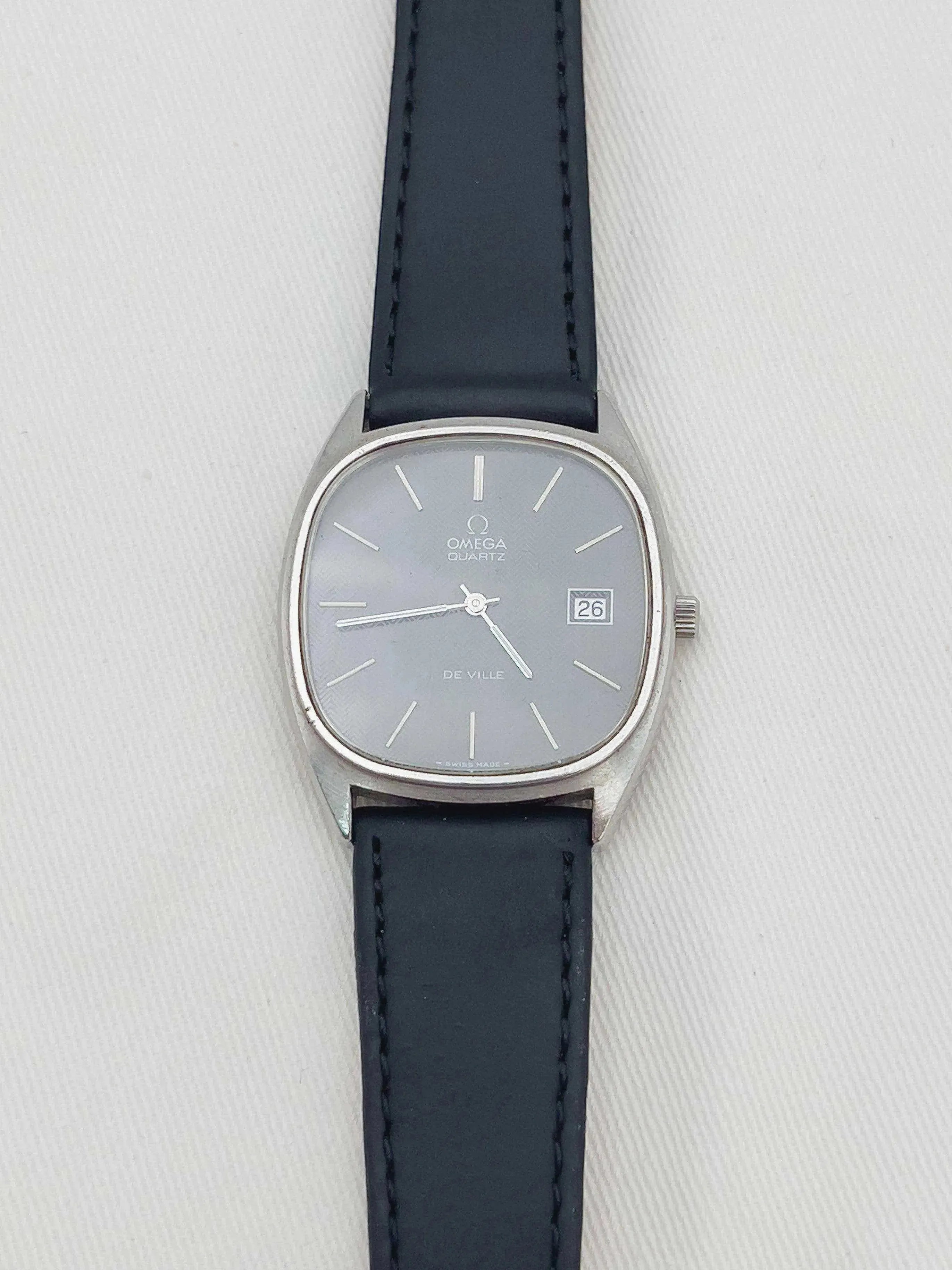 Omega - De Ville Tapissée Noir - 1977 - Atelier Victor Paris - Vintage Watch Shop Dubai