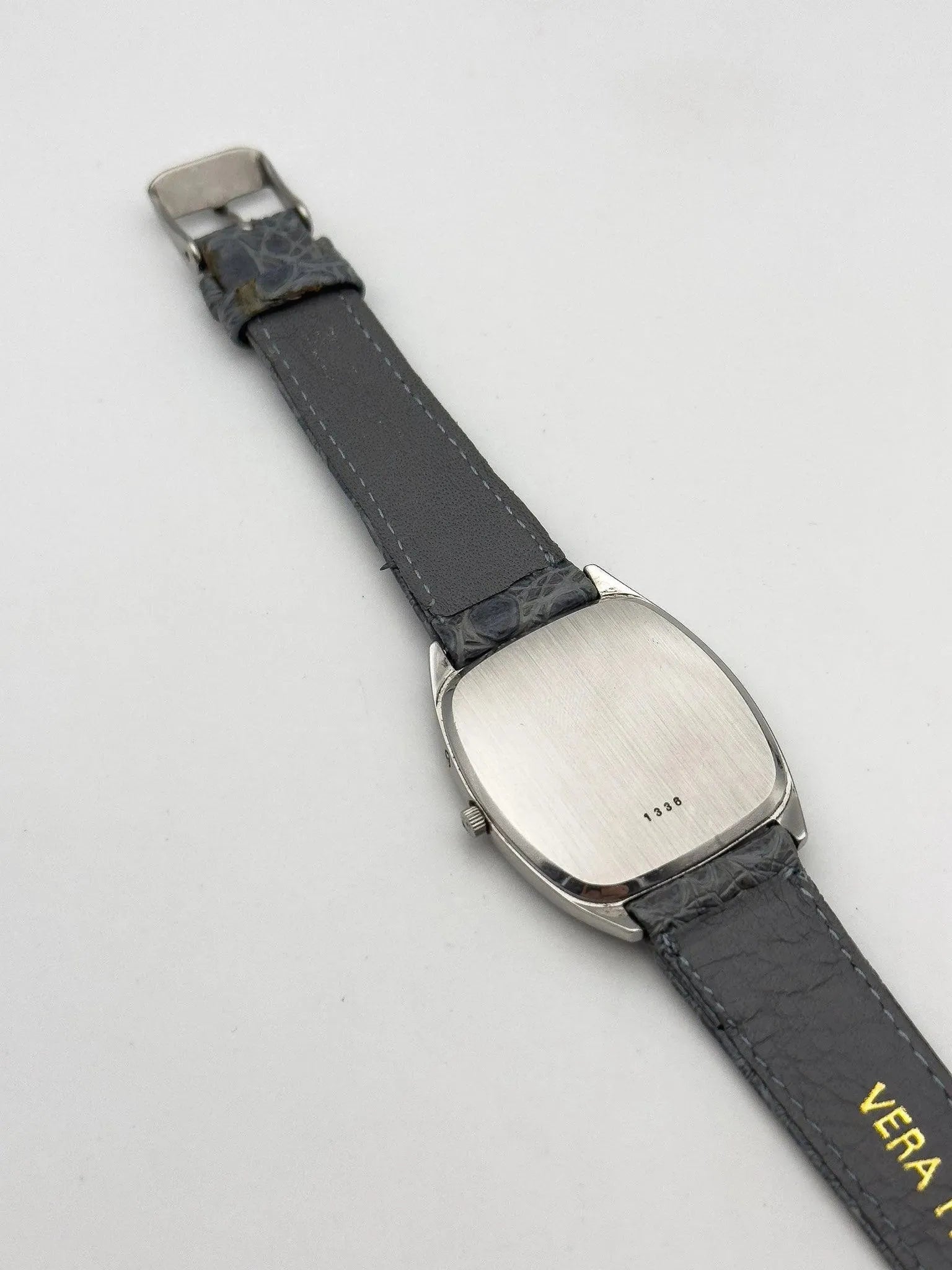 Omega - De Ville Tapisserie Patiné Gris - 1979 - Atelier Victor - Vintage Watch Shop
