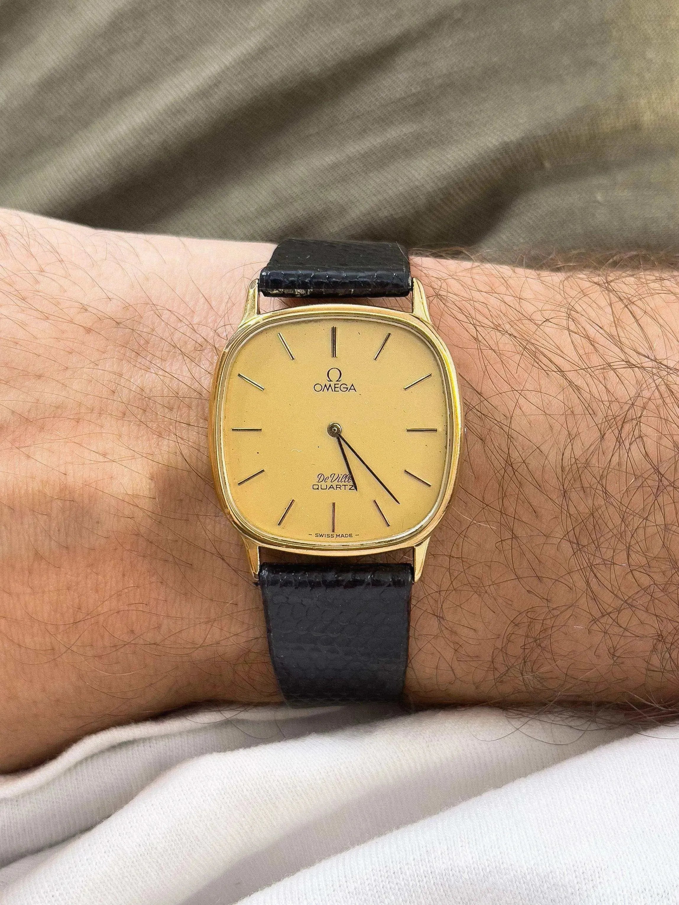 Omega - De Ville Tonneau Gold - 1970's - Atelier Victor - Vintage  Shop