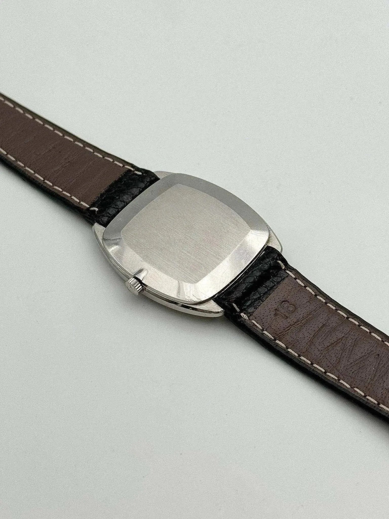 Omega De Ville - Tonneau Silver Dial - 1977 - Atelier Victor Paris - Vintage Watch Shop Dubai