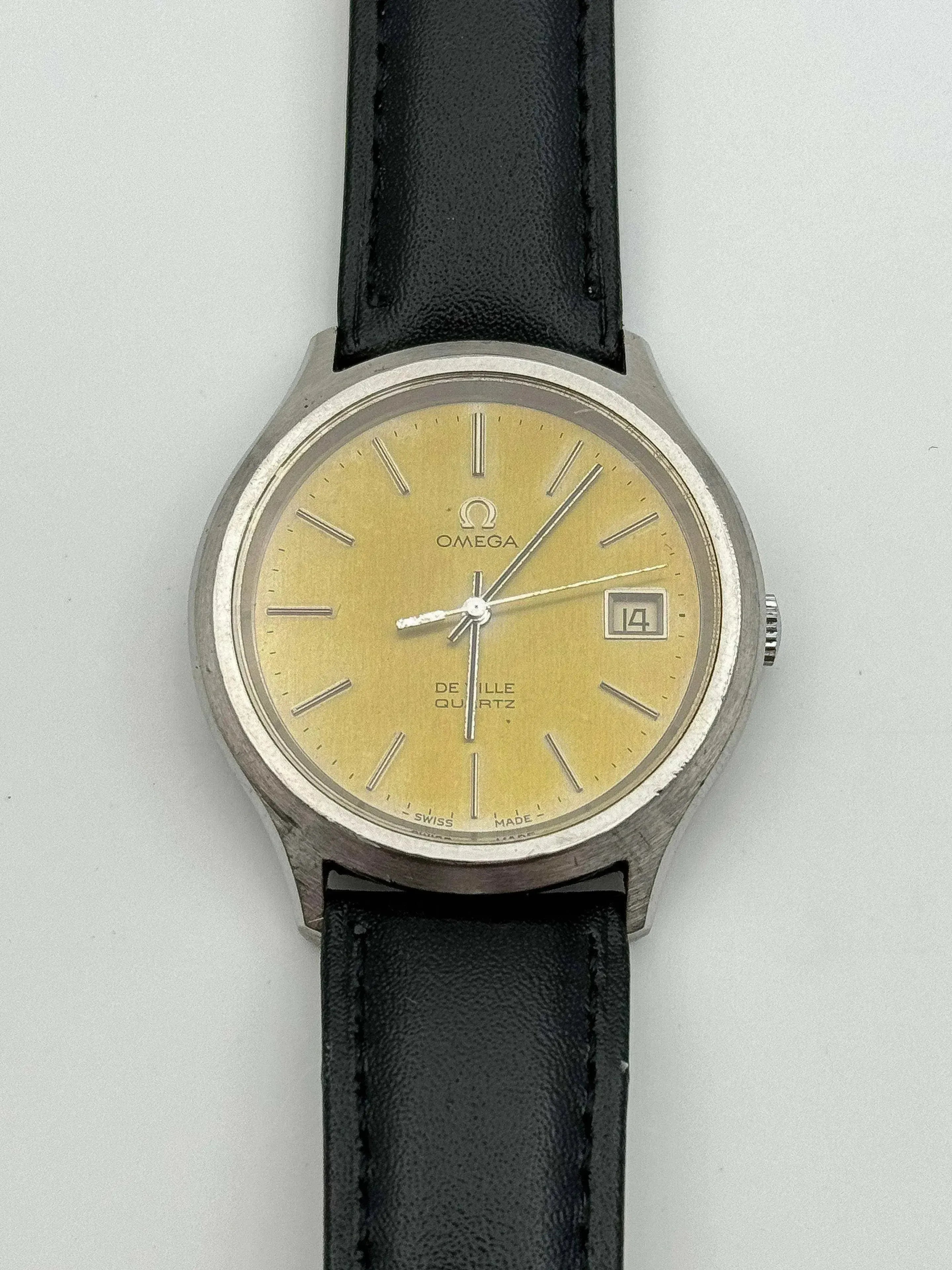 Omega - De Ville Yellow Patine - 1978 - Atelier Victor - Vintage  Shop
