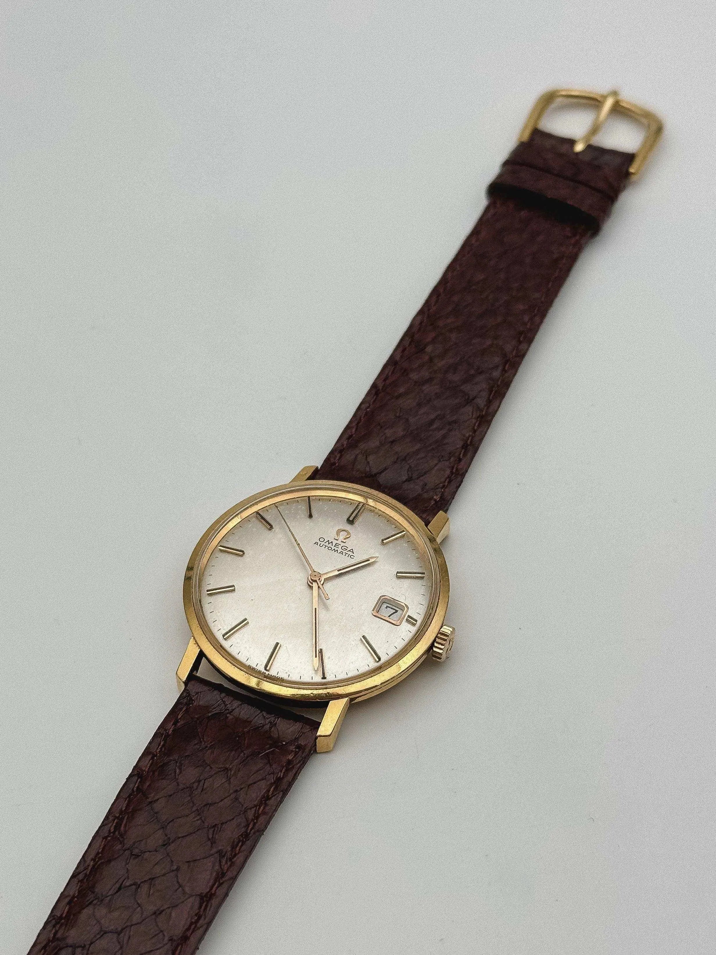 Omega - Dress Watch Or 18k Date - 1966 - Atelier Victor Paris - Vintage Watch Shop Dubai