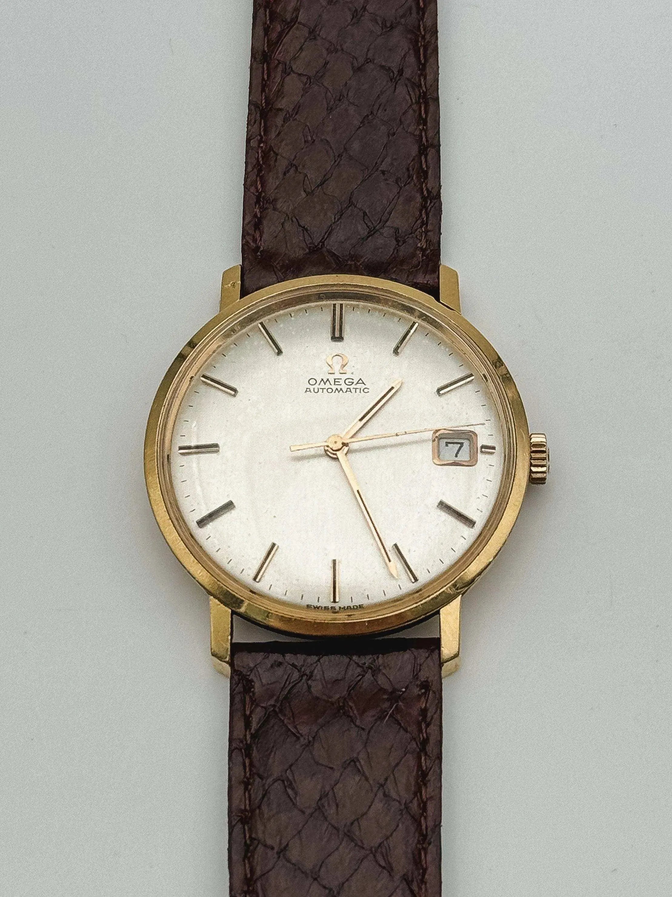 Omega - Dress Watch Or 18k Date - 1966 - Atelier Victor Paris - Vintage Watch Shop Dubai