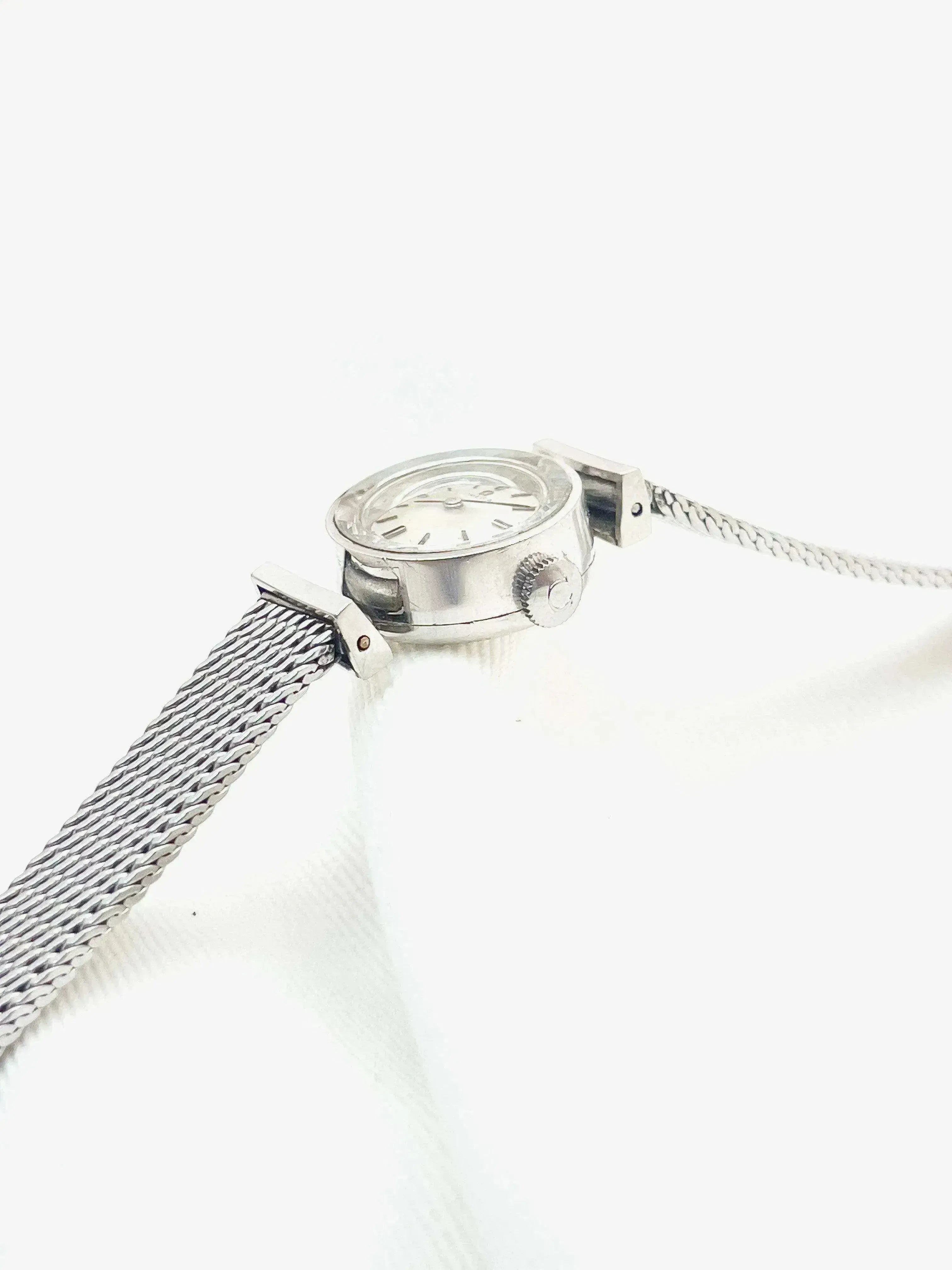 Omega - Femme Verre facette acier - 1961 - Atelier Victor