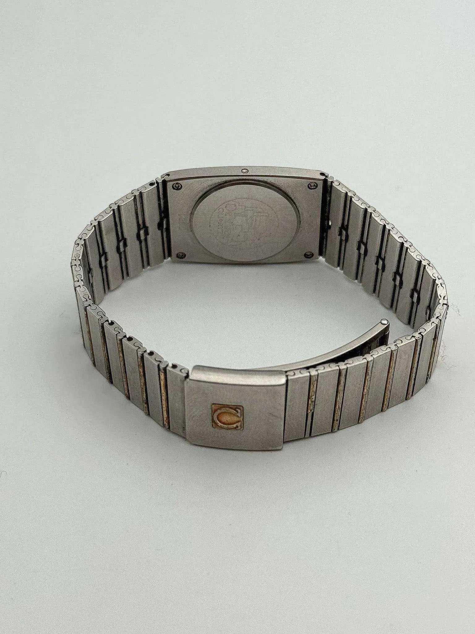 Omega - Full acier Tapissée - 1970s - Atelier Victor Paris - Vintage Watch Shop Dubai