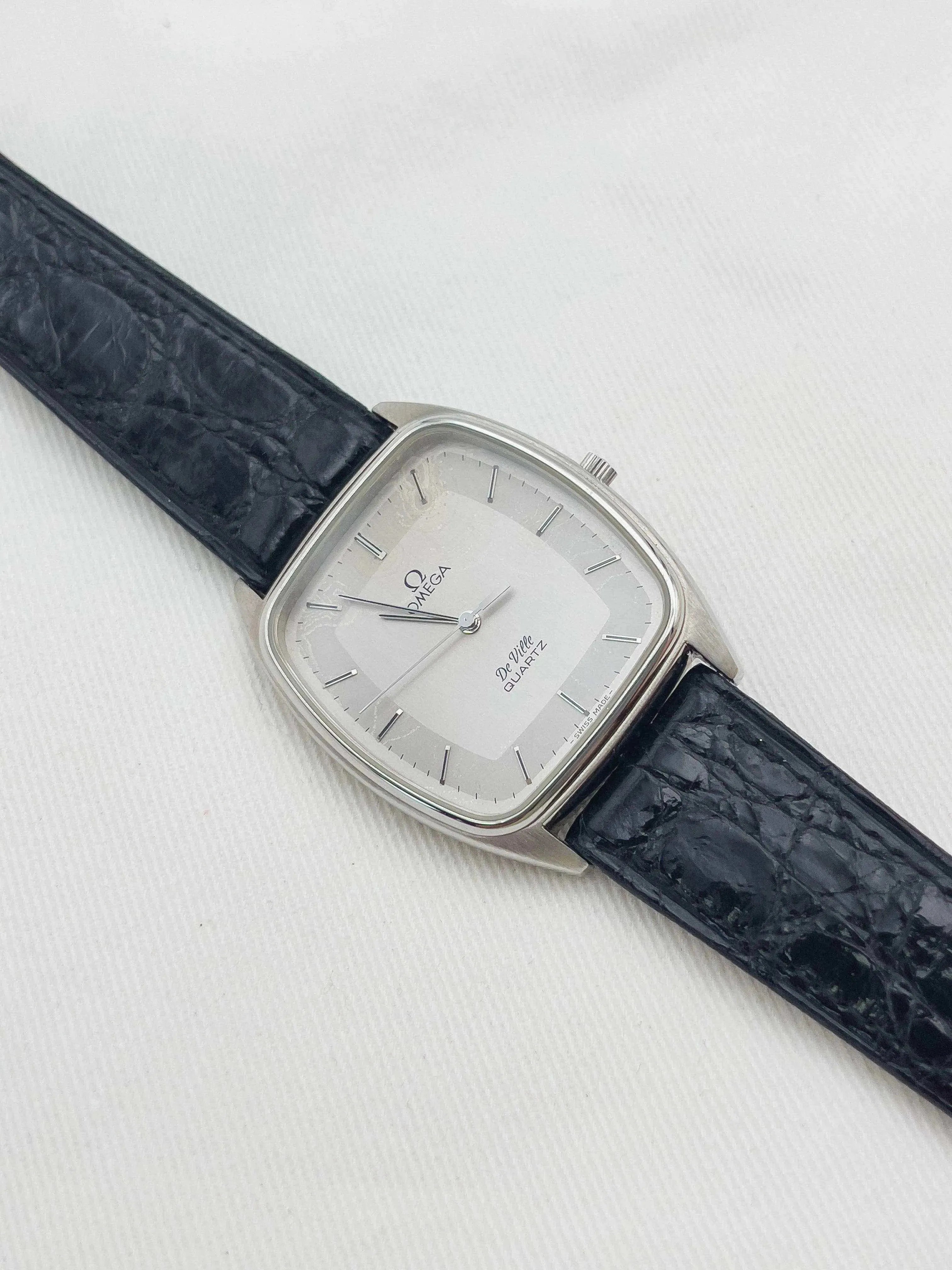 Omega - FULL SET NOS - De Ville Two Tones Grey - 1979 - Atelier Victor Paris - Vintage Watch Shop Dubai