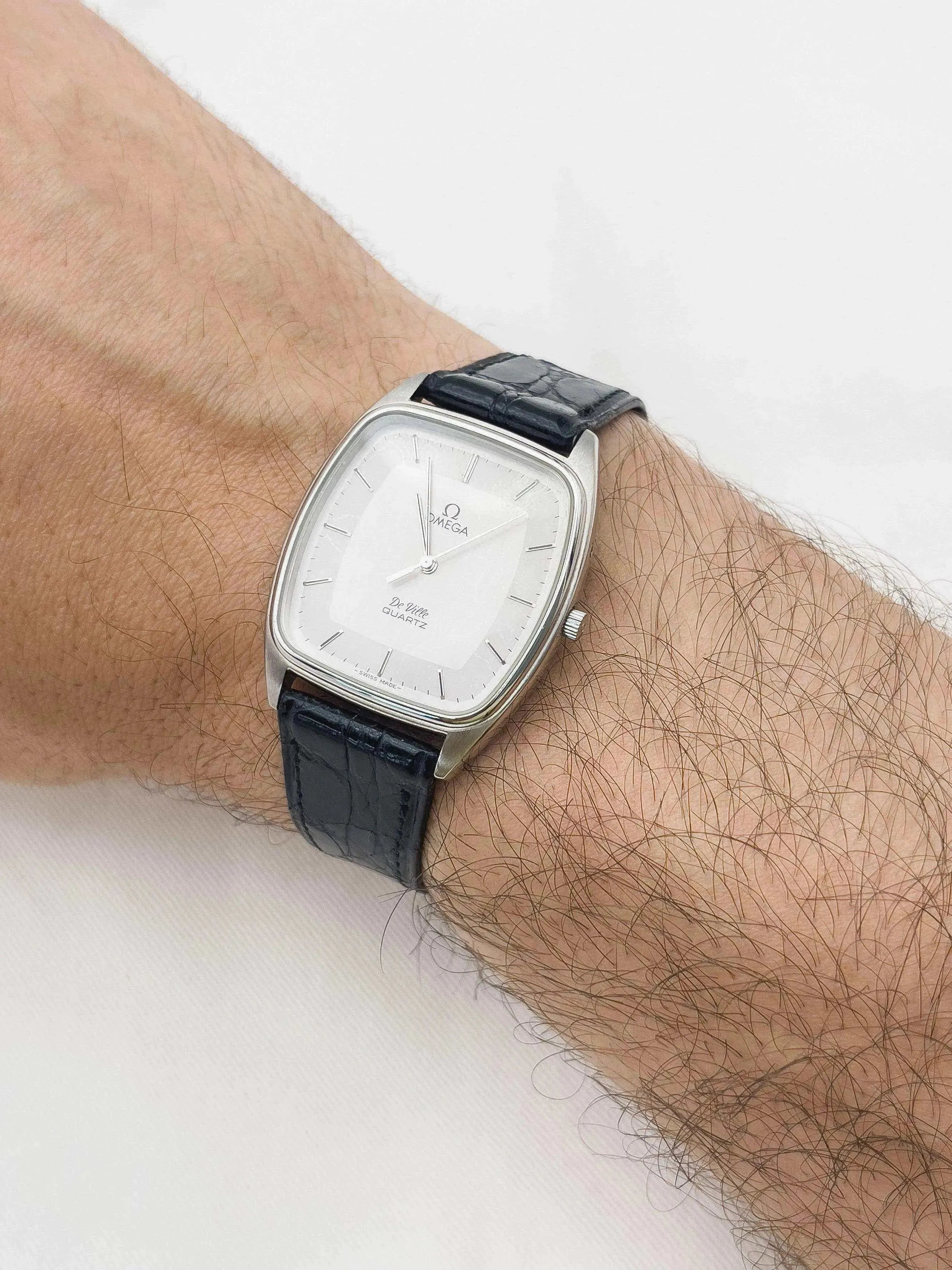 Omega - FULL SET NOS - De Ville Two Tones Grey - 1979 - Atelier Victor Paris - Vintage Watch Shop Dubai