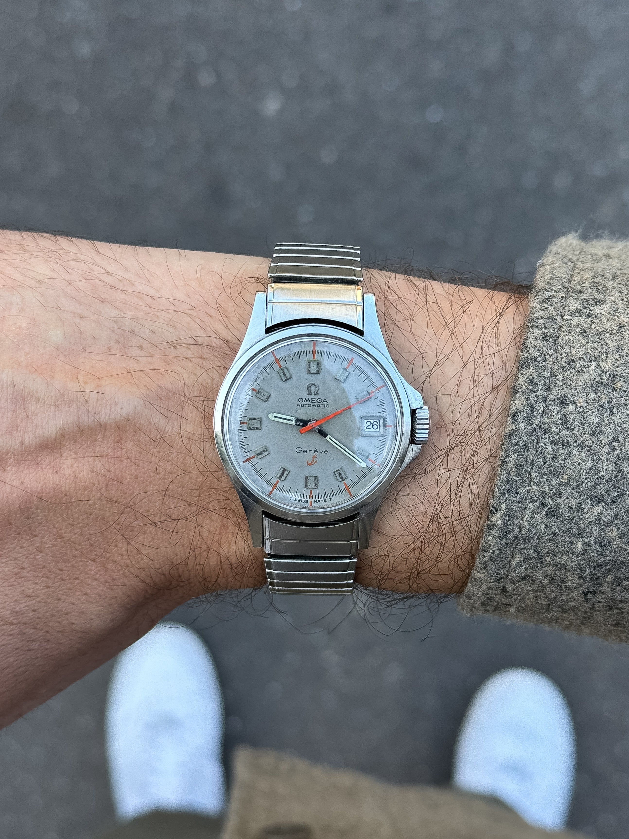 Omega - Genève Admiralty Anchor 166.038 - 1968 - Atelier Victor Paris - Vintage Watch Shop Dubai