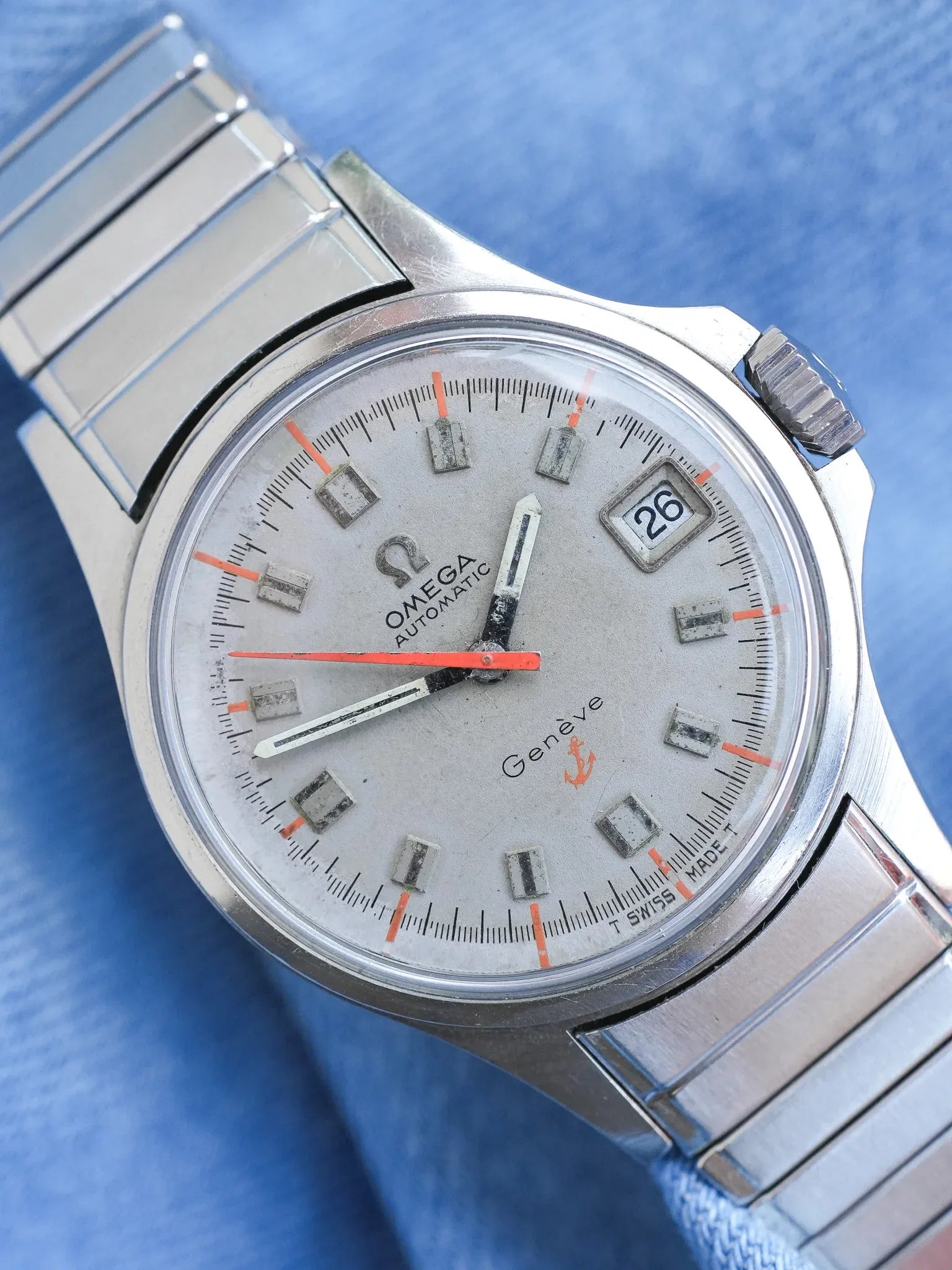 Omega - Genève Admiralty Anchor 166.038 - 1968 - Atelier Victor - Vintage  Shop