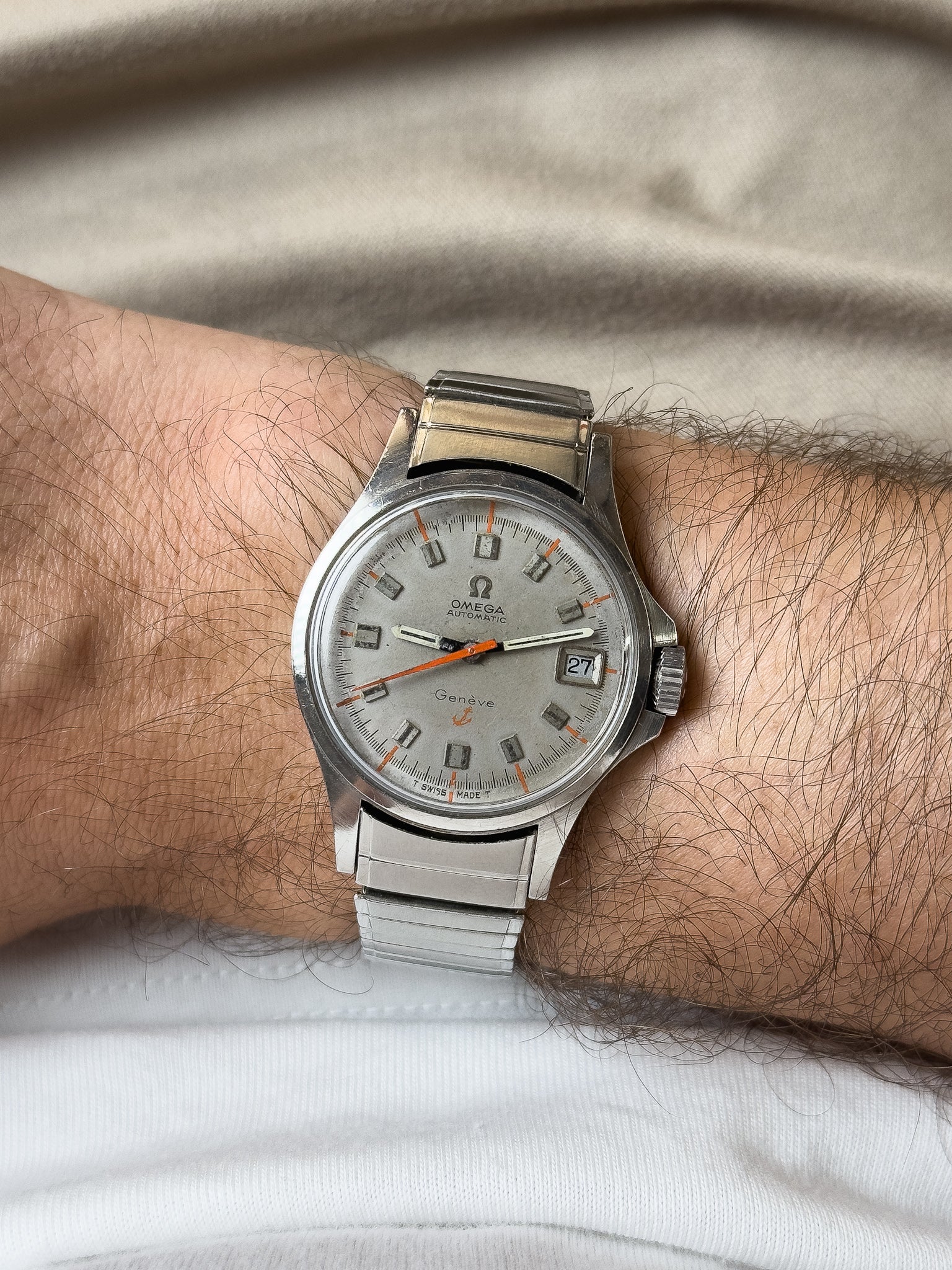 Omega - Genève Admiralty Anchor 166.038 - 1968 - Atelier Victor - Vintage  Shop