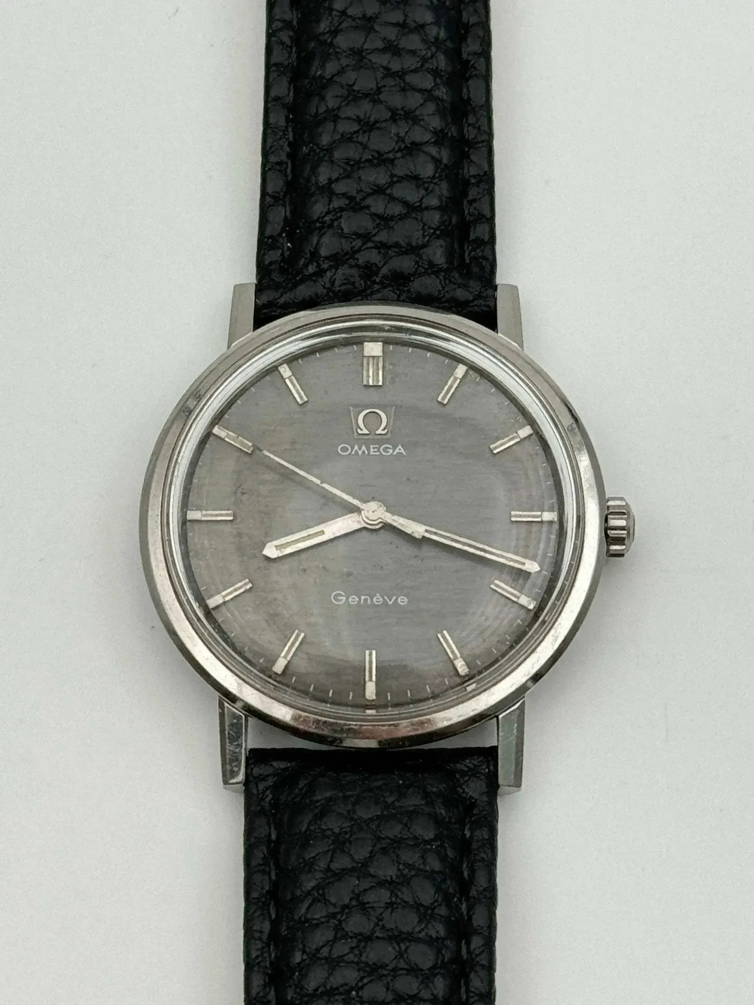 OMEGA Geneve アナログ時計 ブラック Omega - Genève Anthracite 131.019SP - 1960