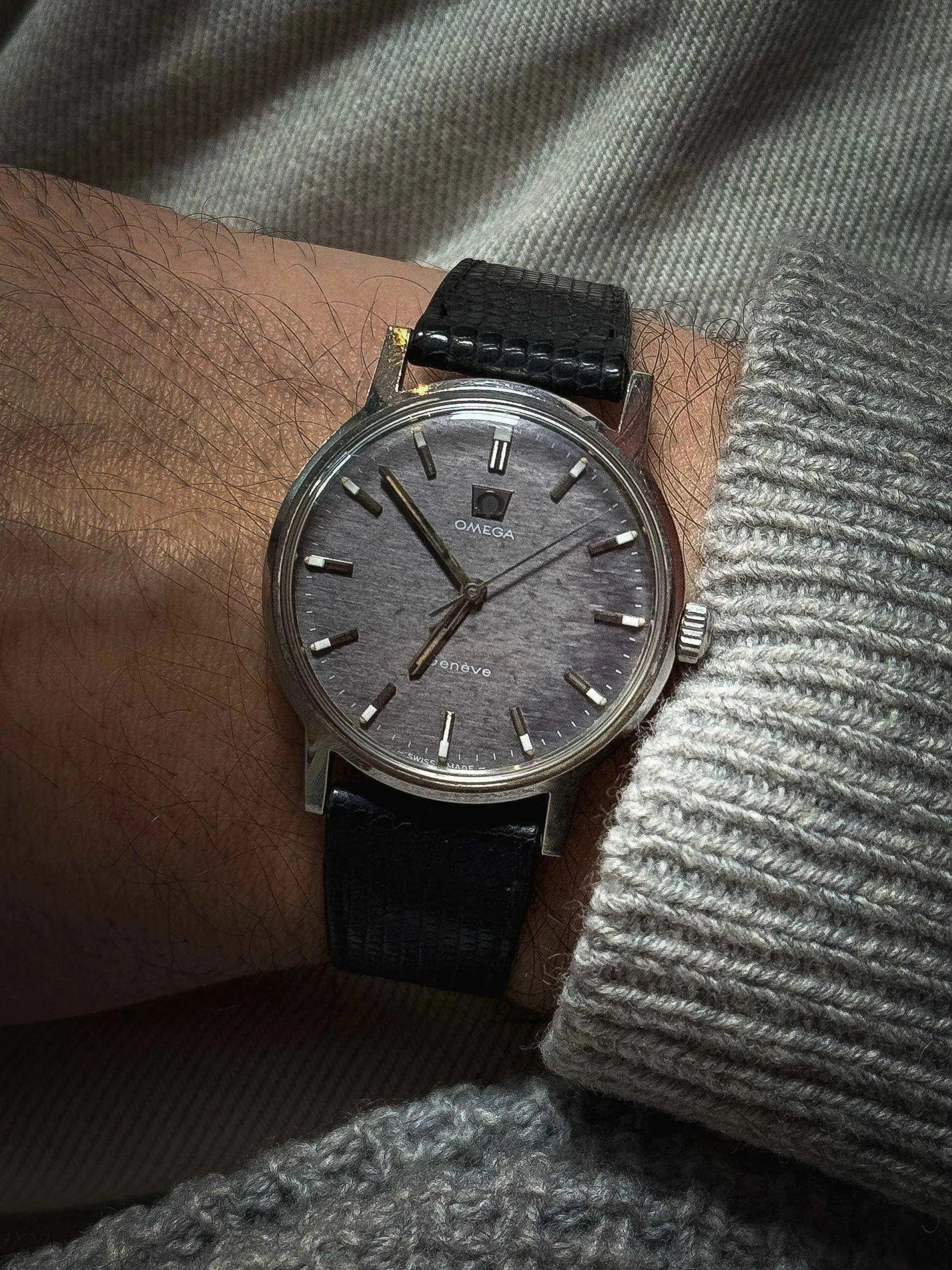 Omega - Genève Anthracite Full d'Origine - 1970 - Atelier Victor - Vintage  Shop