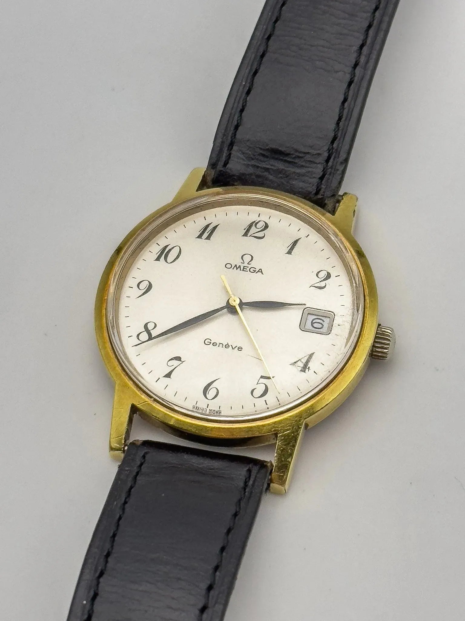Omega - Genève Breguet Numerals Plaqué or - 1972 - Atelier Victor Paris - Vintage Watch Shop Dubai