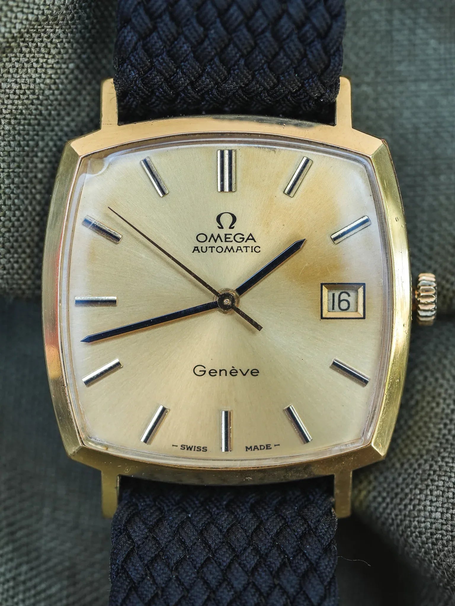 Omega - Genève Carré Plaqué or - 1973 - Atelier Victor