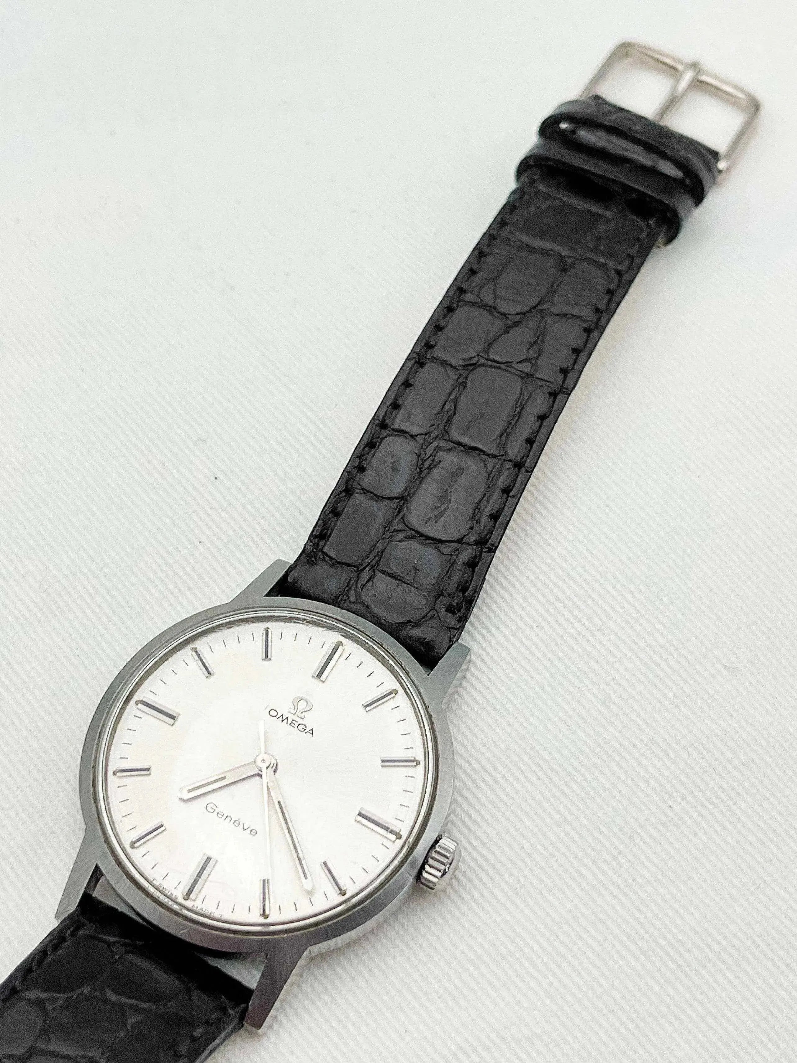 Omega - Genève Champagne Dial 35mm - 1969 - Atelier Victor Paris - Vintage Watch Shop Dubai