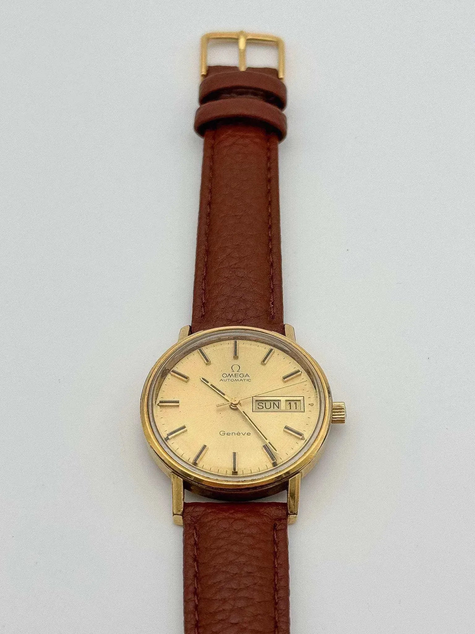 Omega - Genève Daydate Plaqué or Daydate - 1973 - Atelier Victor - Vintage  Shop