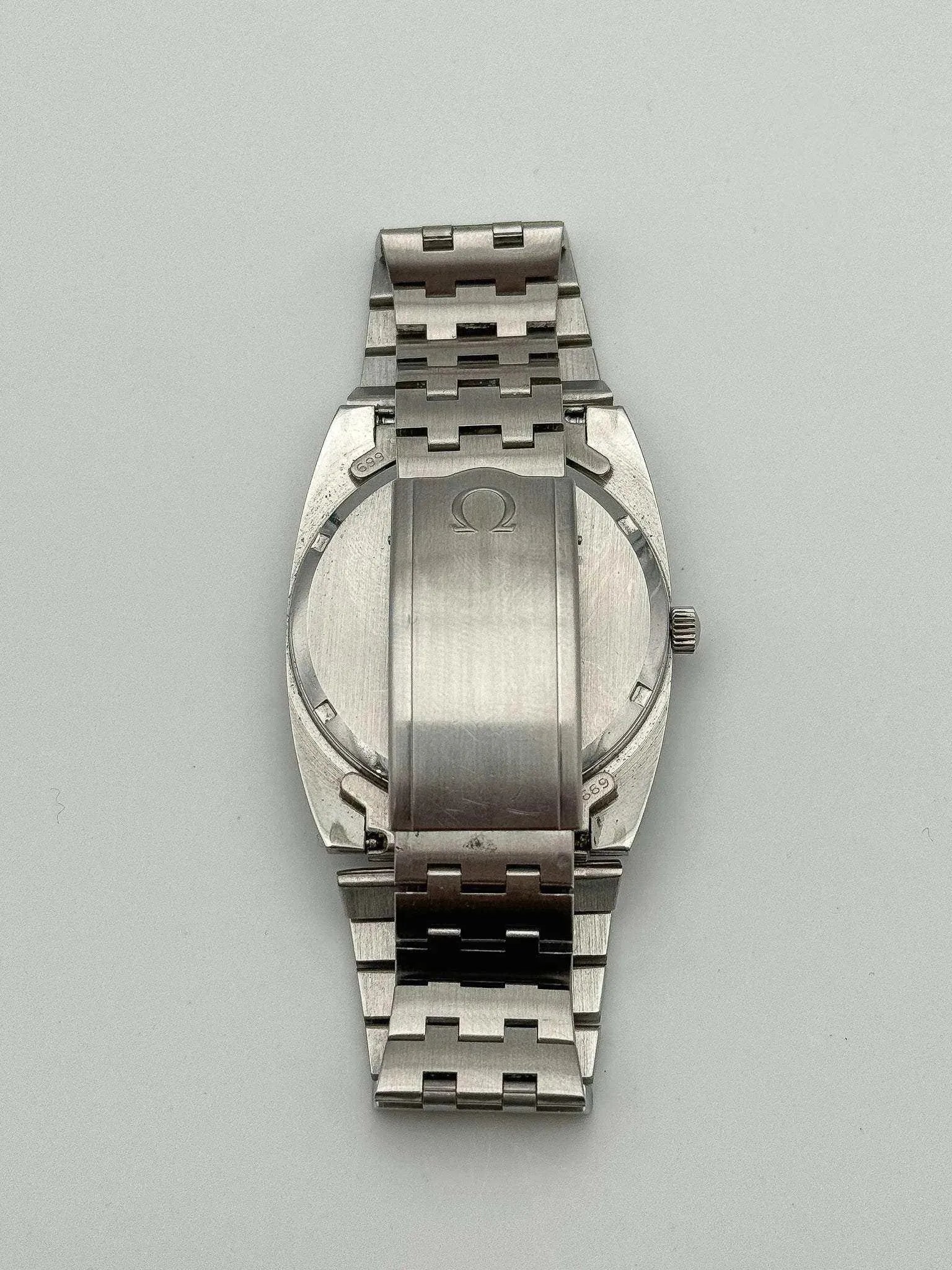 Omega - Genève Daydate XL Full Steel - 1974 - Atelier Victor Paris - Vintage Watch Shop Dubai
