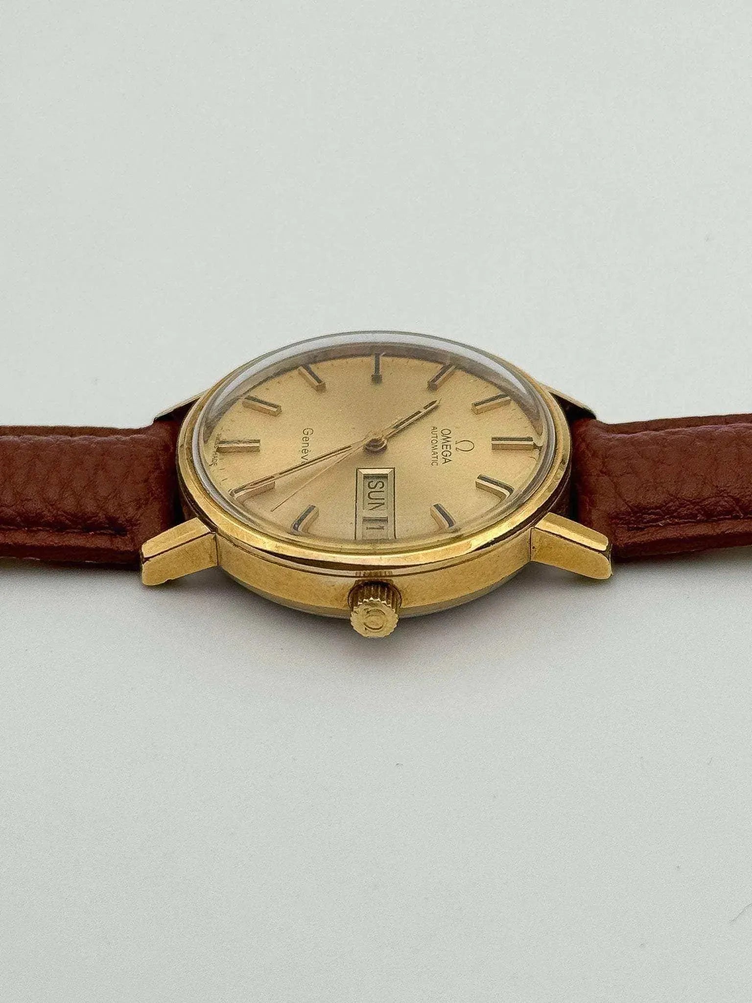 Omega - Genève Gold Plated Daydate - 1973 - Atelier Victor Paris - Vintage Watch Shop Dubai