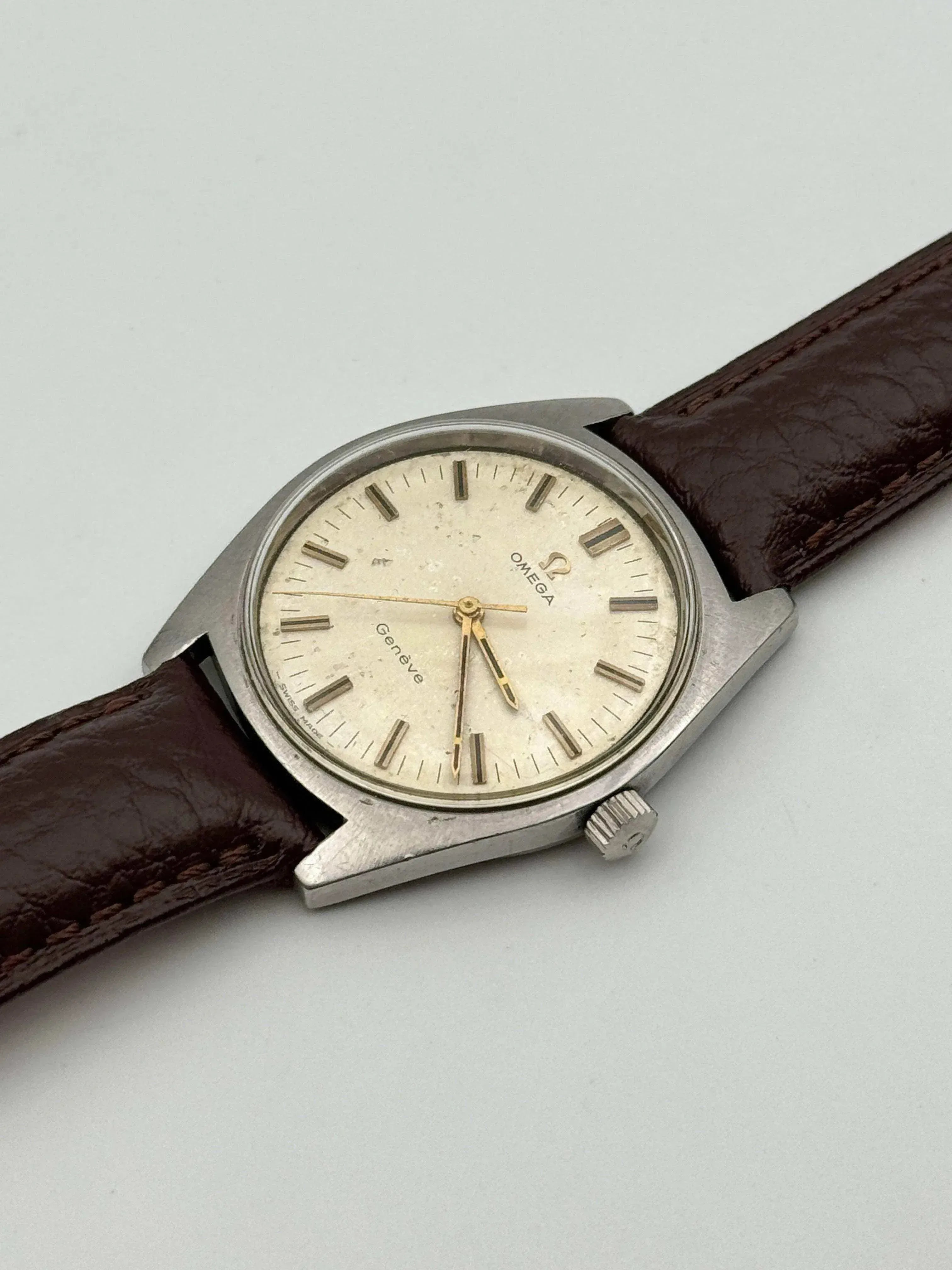 Omega - Genève Patine Index Champagne - 1969 - Atelier Victor