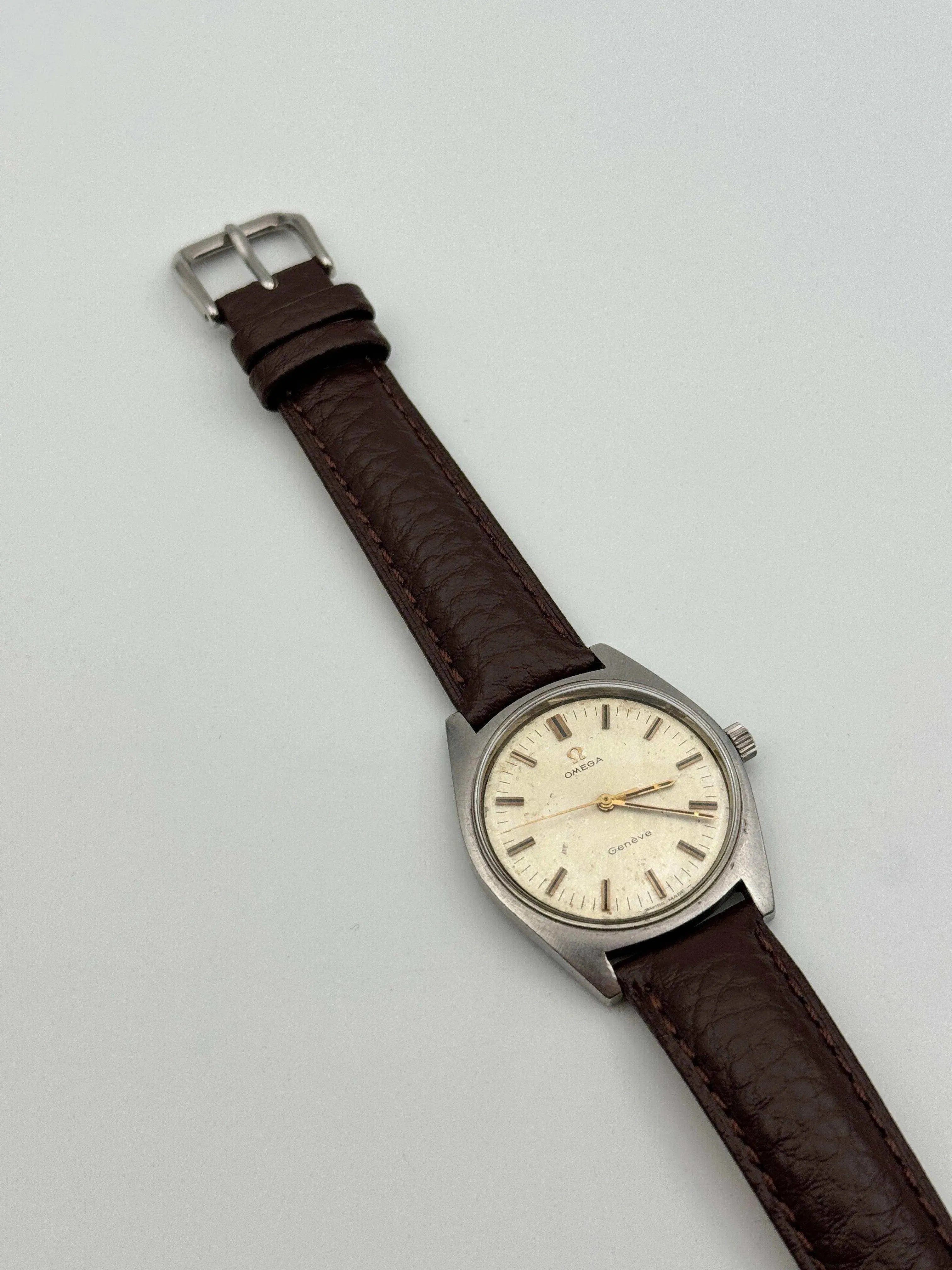 Omega - Genève Patine Index Champagne - 1969 - Atelier Victor Paris - Vintage Watch Shop Dubai