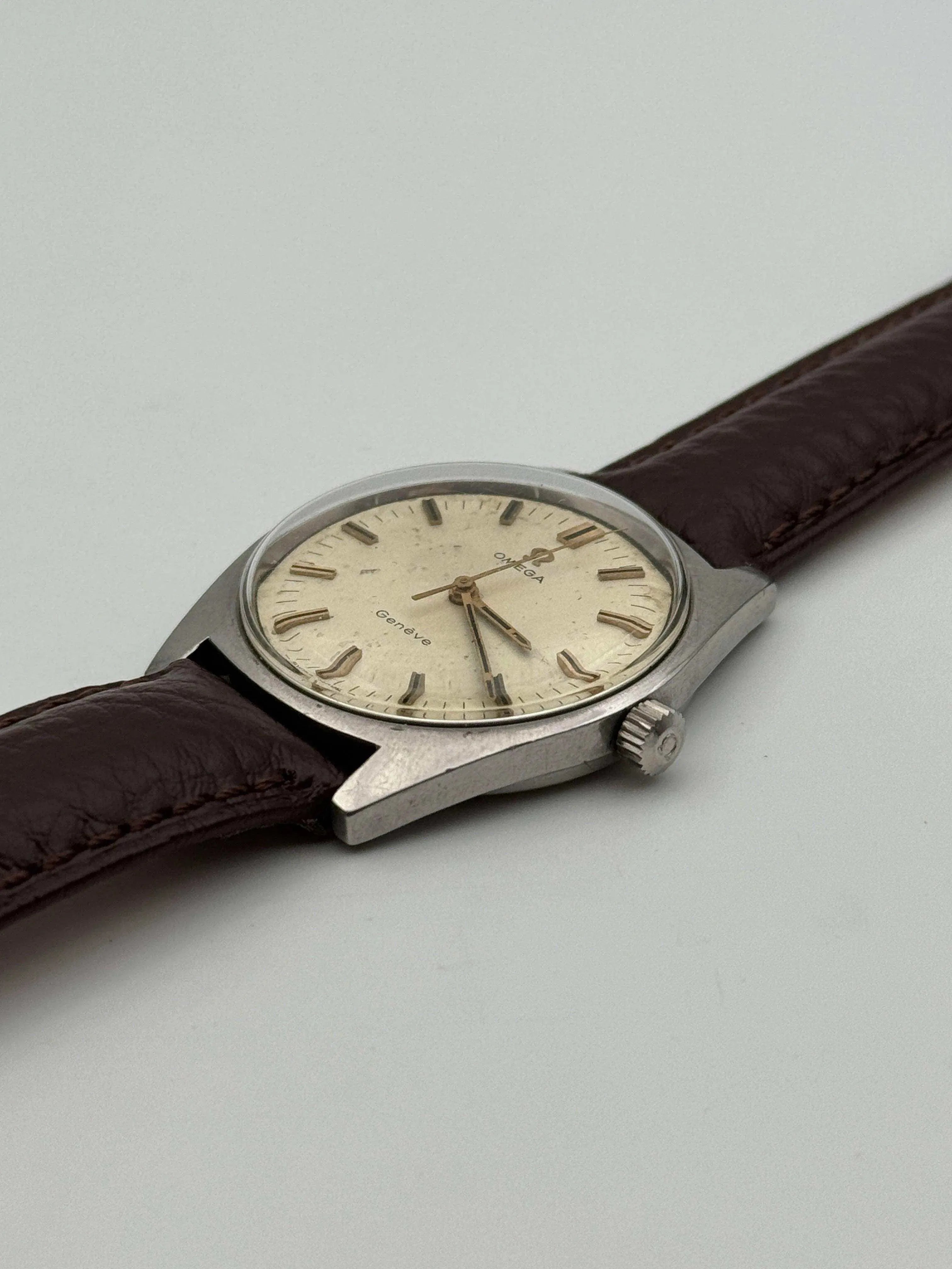 Omega - Genève Patine Index Champagne - 1969 - Atelier Victor Paris - Vintage Watch Shop Dubai
