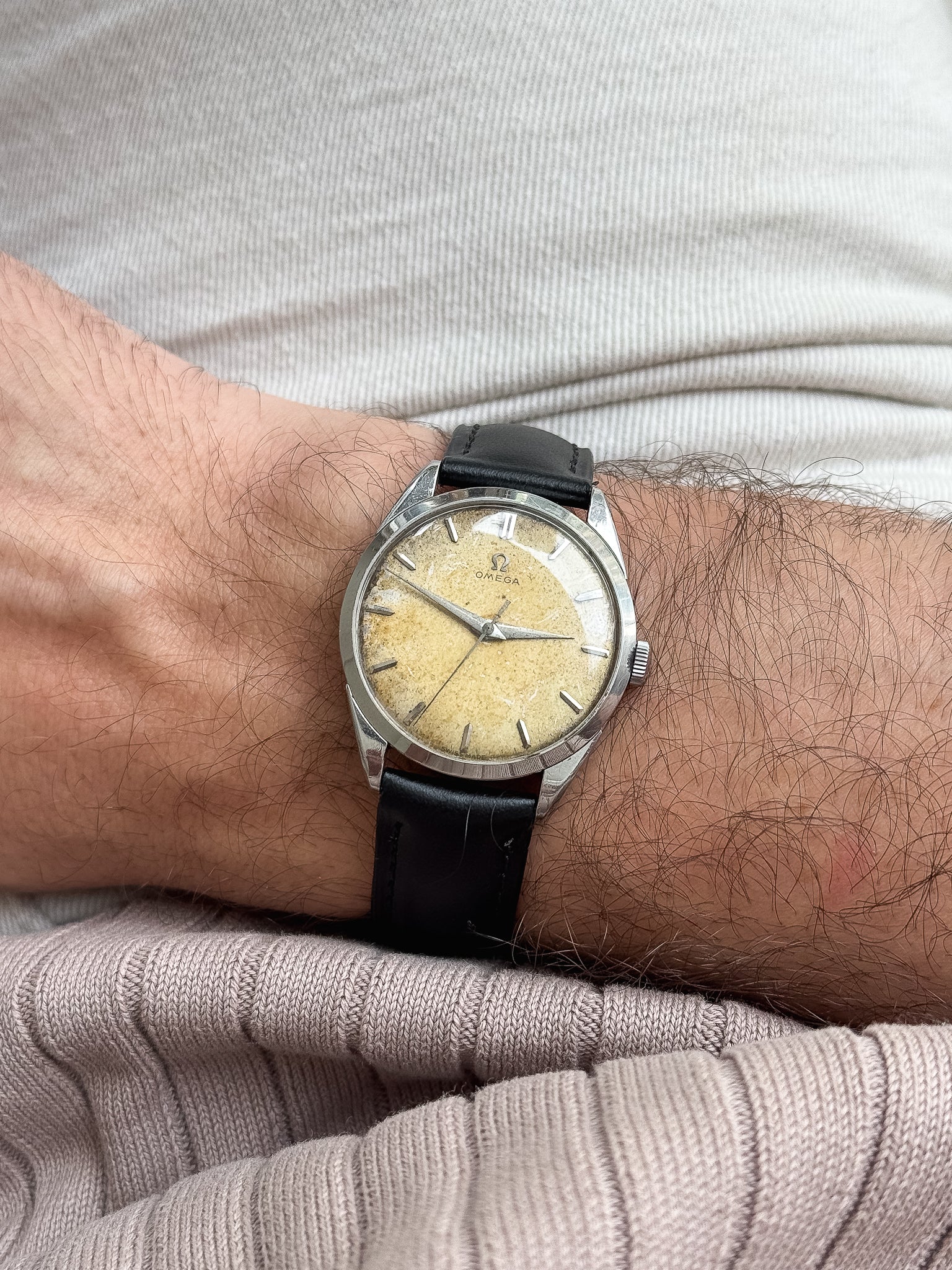 Omega - Jumbo Patine - 1958 - Atelier Victor Paris - Vintage Watch Shop Dubai
