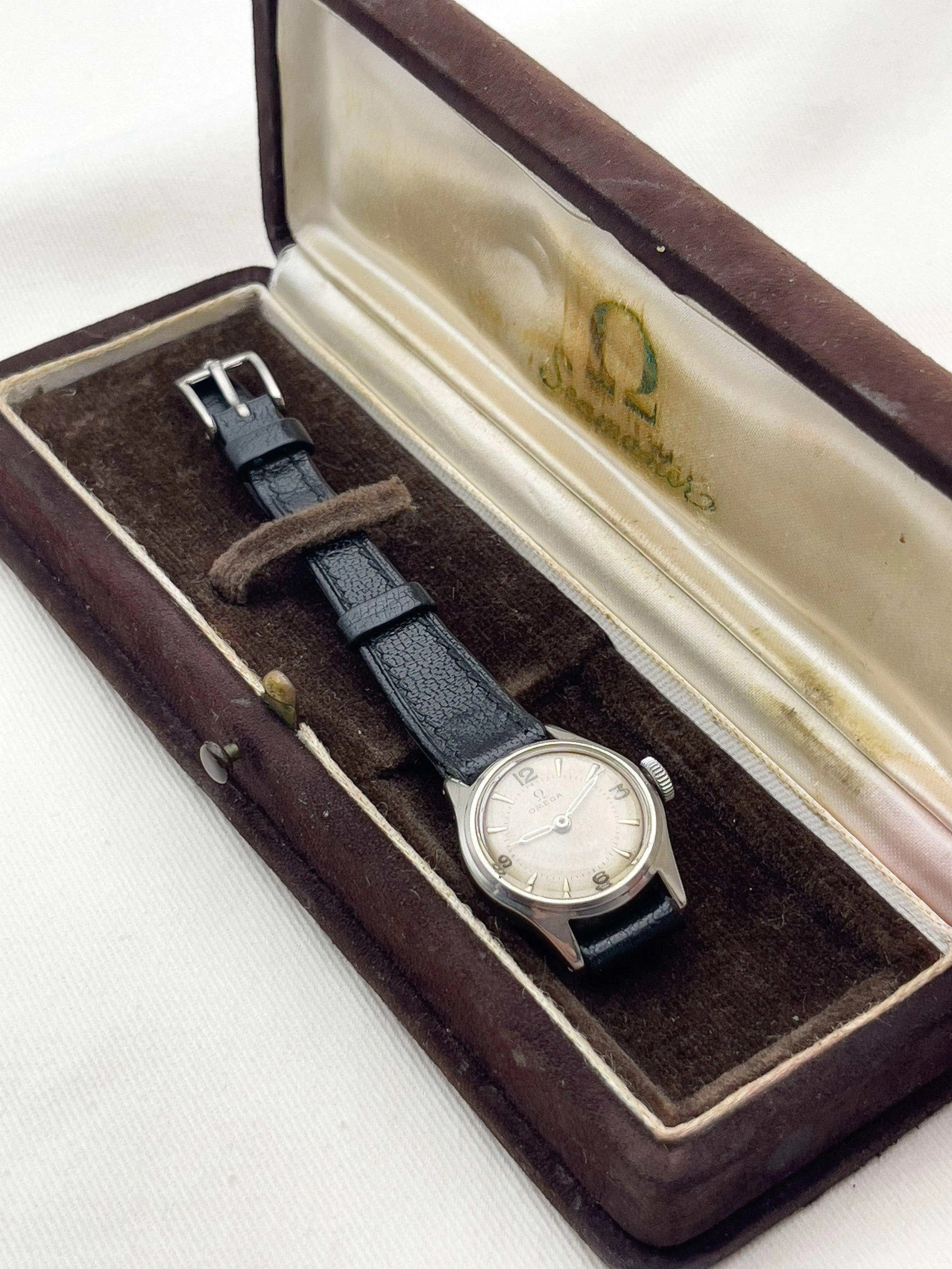 Omega - Lady Mini Seamaster w/box - 1947 - Atelier Victor Paris - Vintage Watch Shop Dubai