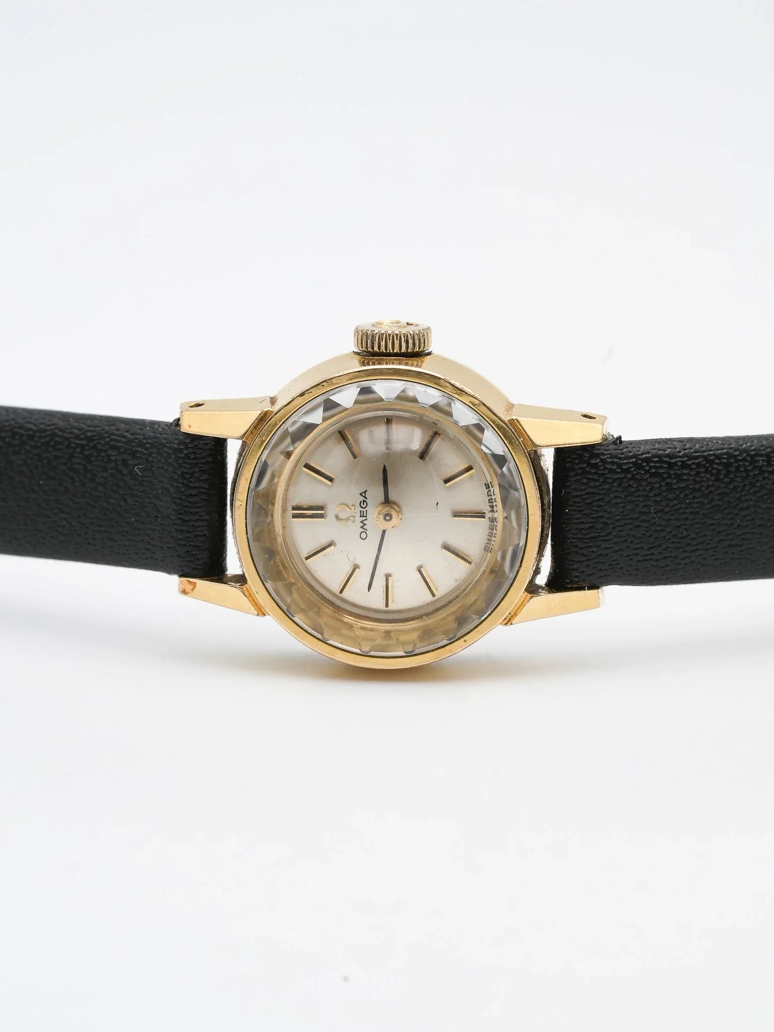 Omega - Mini Facetté Femme Plaqué or - 1964 - Atelier Victor