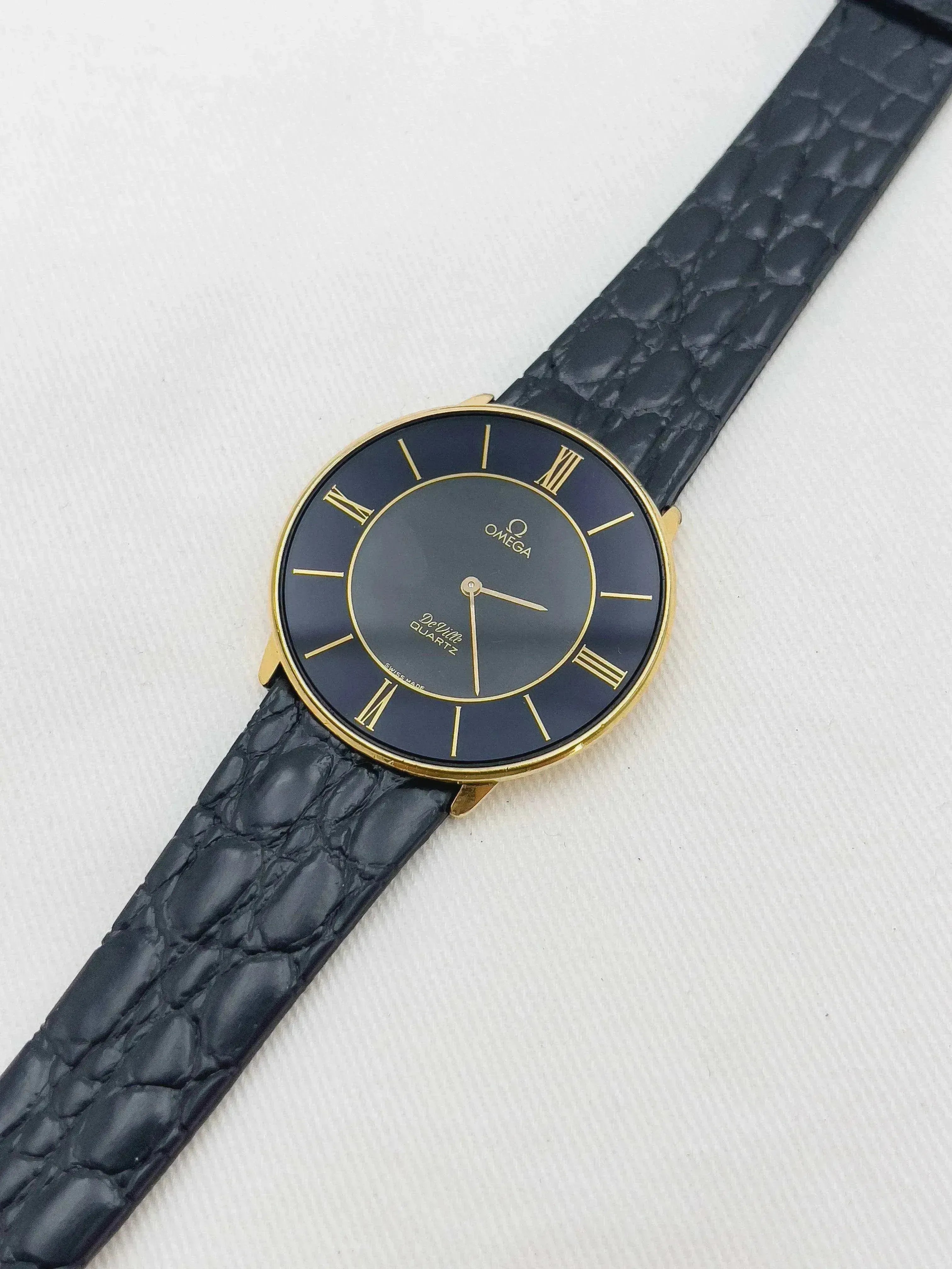 Omega - Onyx Clock Dial - 1980 - Atelier Victor