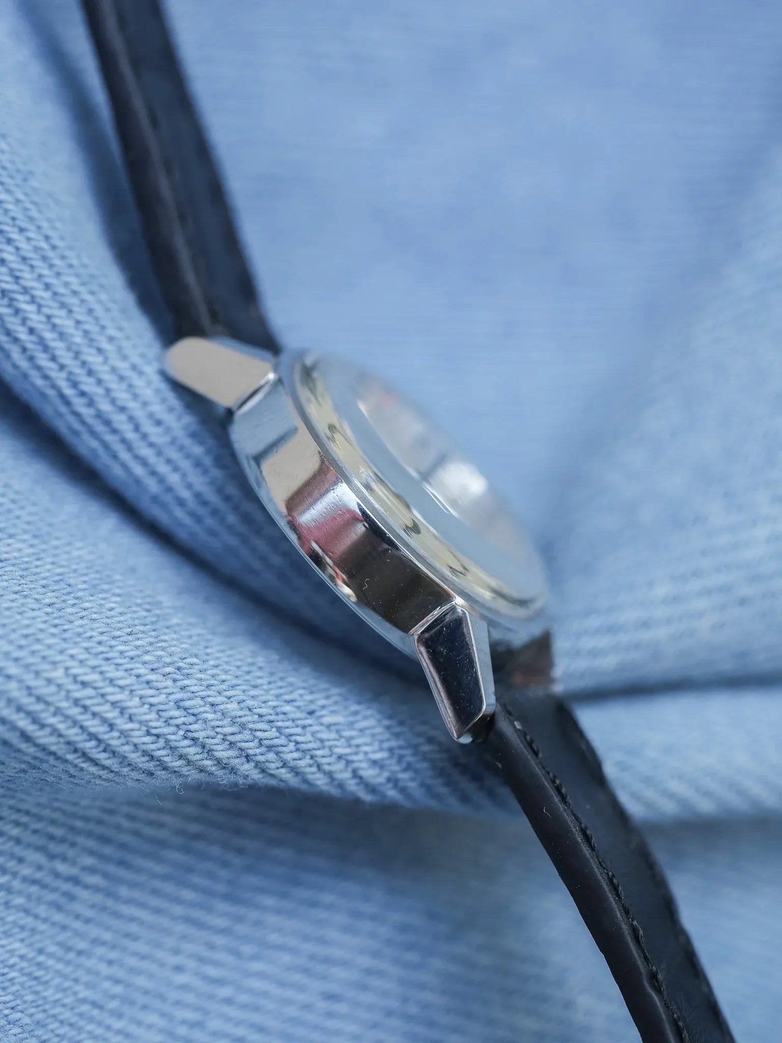 Omega - Seamaster 11074-62-SC Mini Dress Watch Acier Patine Index Baton - 1962 - Atelier Victor