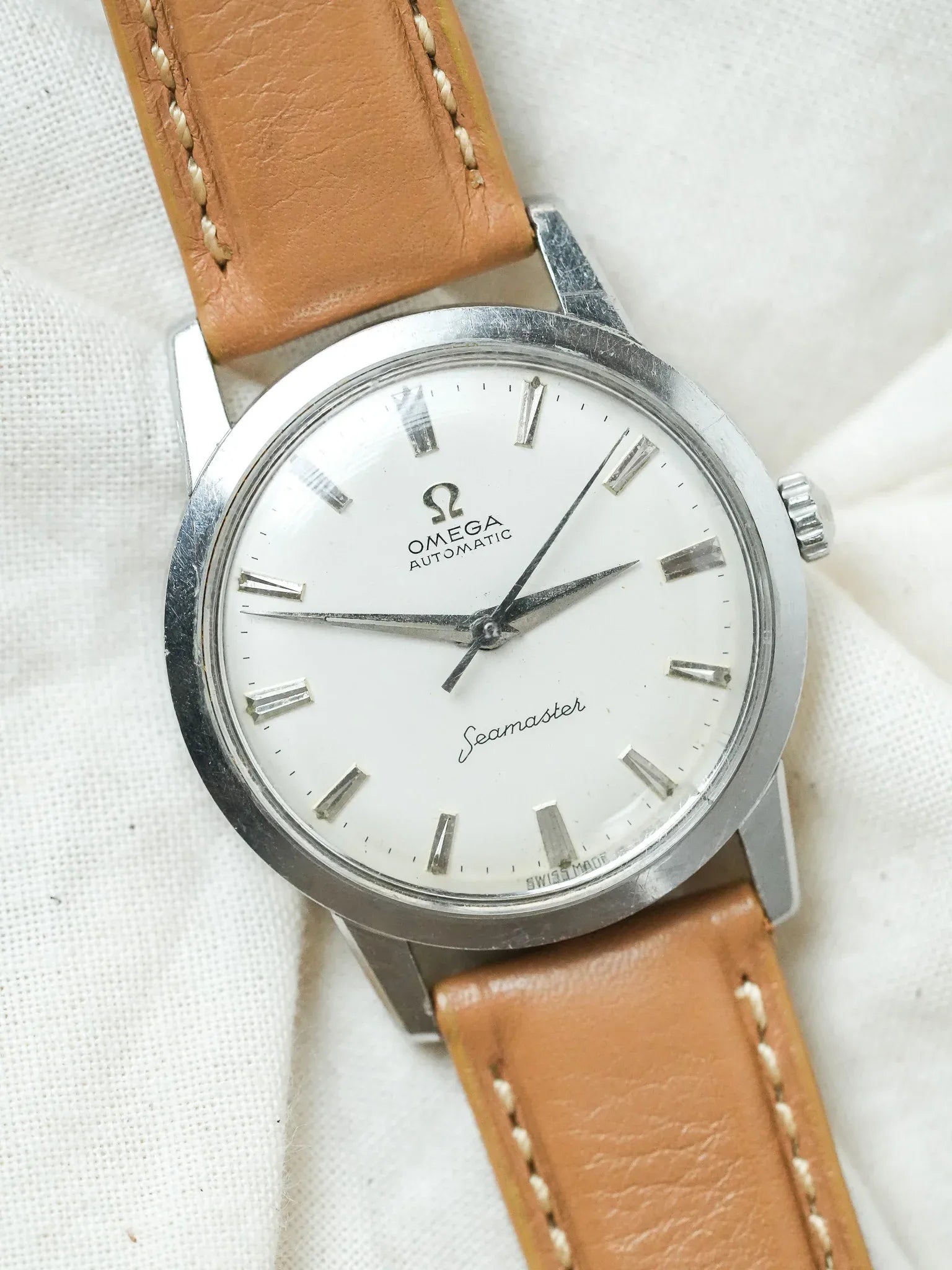 Omega - Seamaster 14774 SC-62 Acier Aiguilles Dauphines - 1962 - Atelier Victor