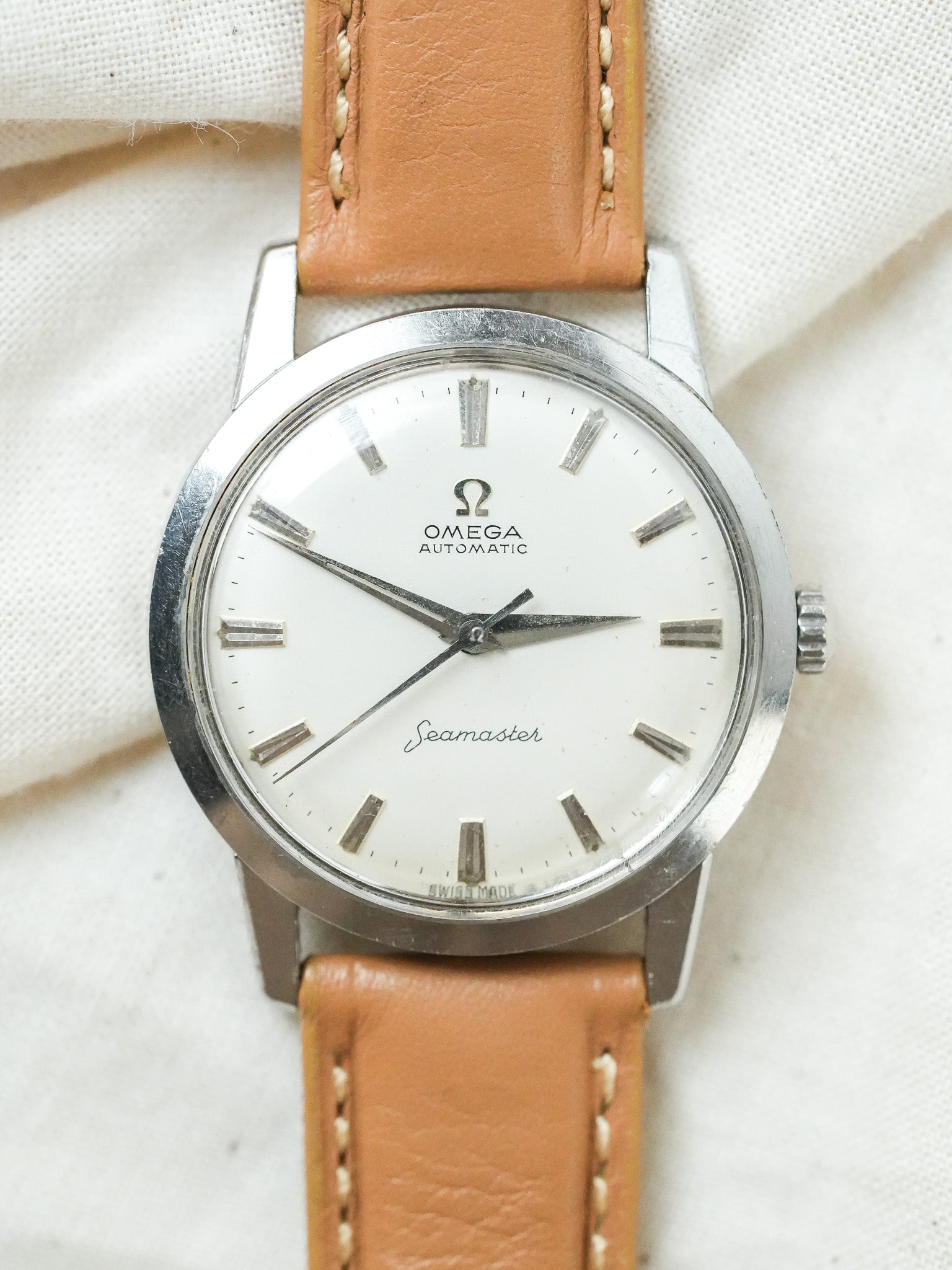 Omega - Seamaster 14774 SC-62 Acier Aiguilles Dauphines - 1962 - Atelier Victor - Vintage  Shop