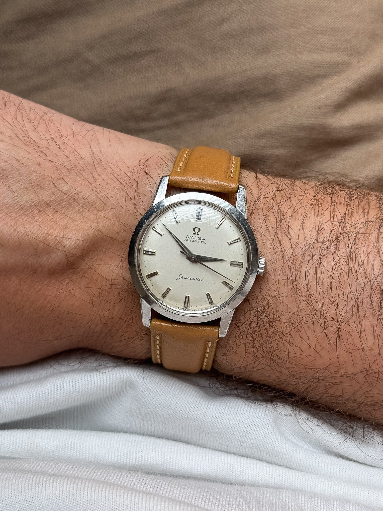 Omega - Seamaster 14774 SC-62 Acier Aiguilles Dauphines - 1962 - Atelier Victor - Vintage  Shop