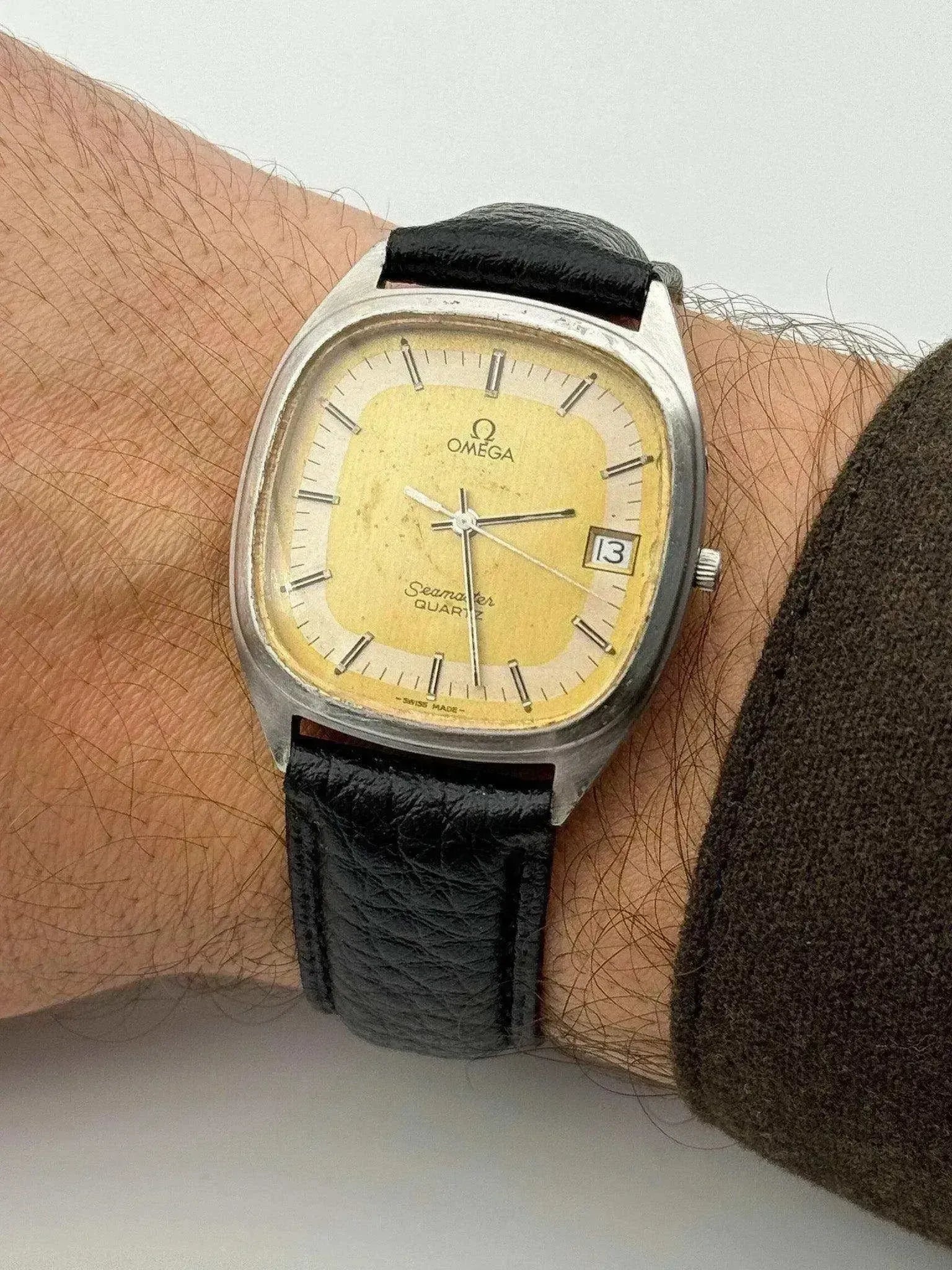 Omega - Seamaster 196.0218 Acier Patine Oversize - 1979 - Atelier Victor