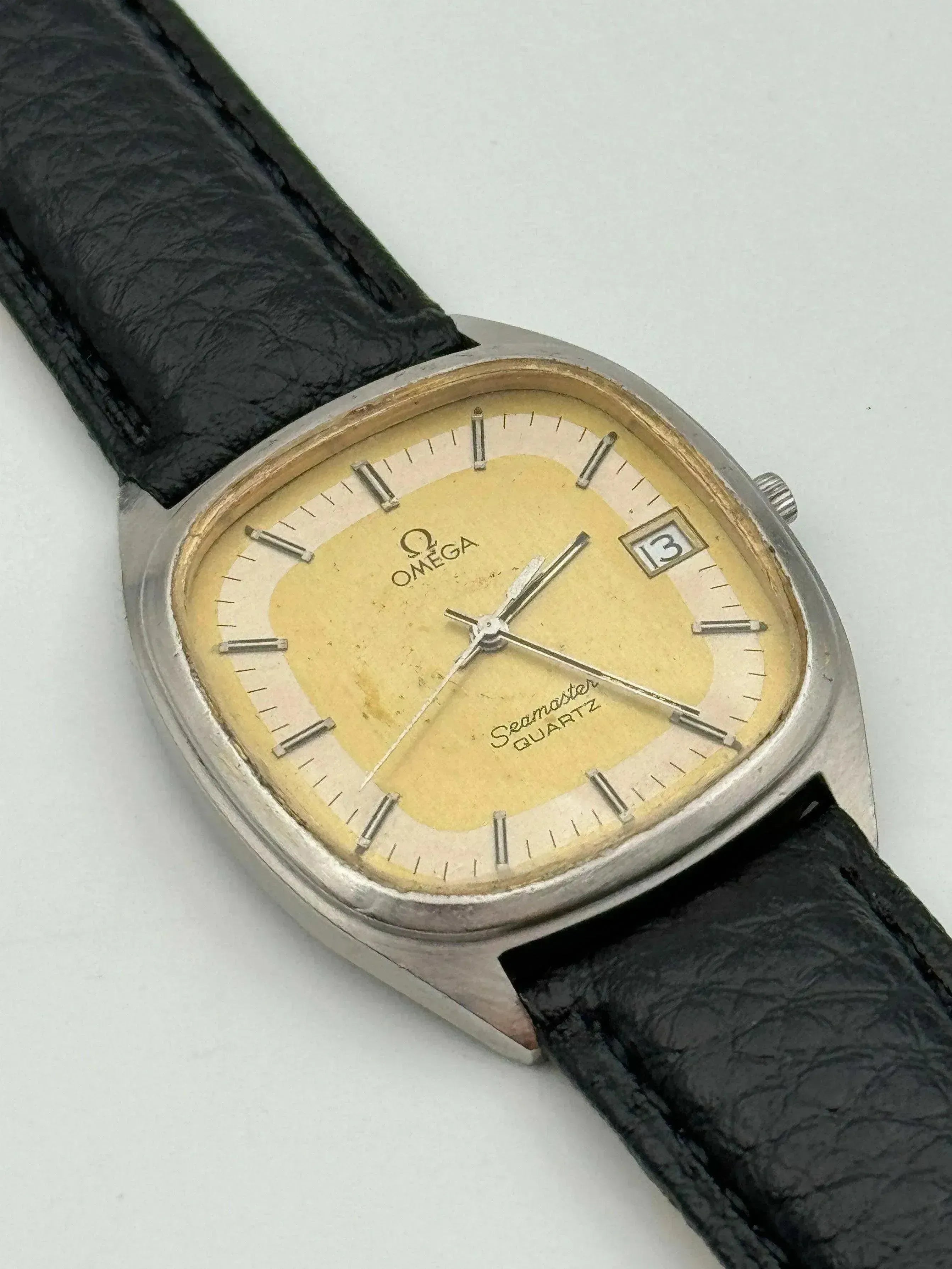 Omega - Seamaster 196.0218 Acier Patine Oversize - 1979 - Atelier Victor