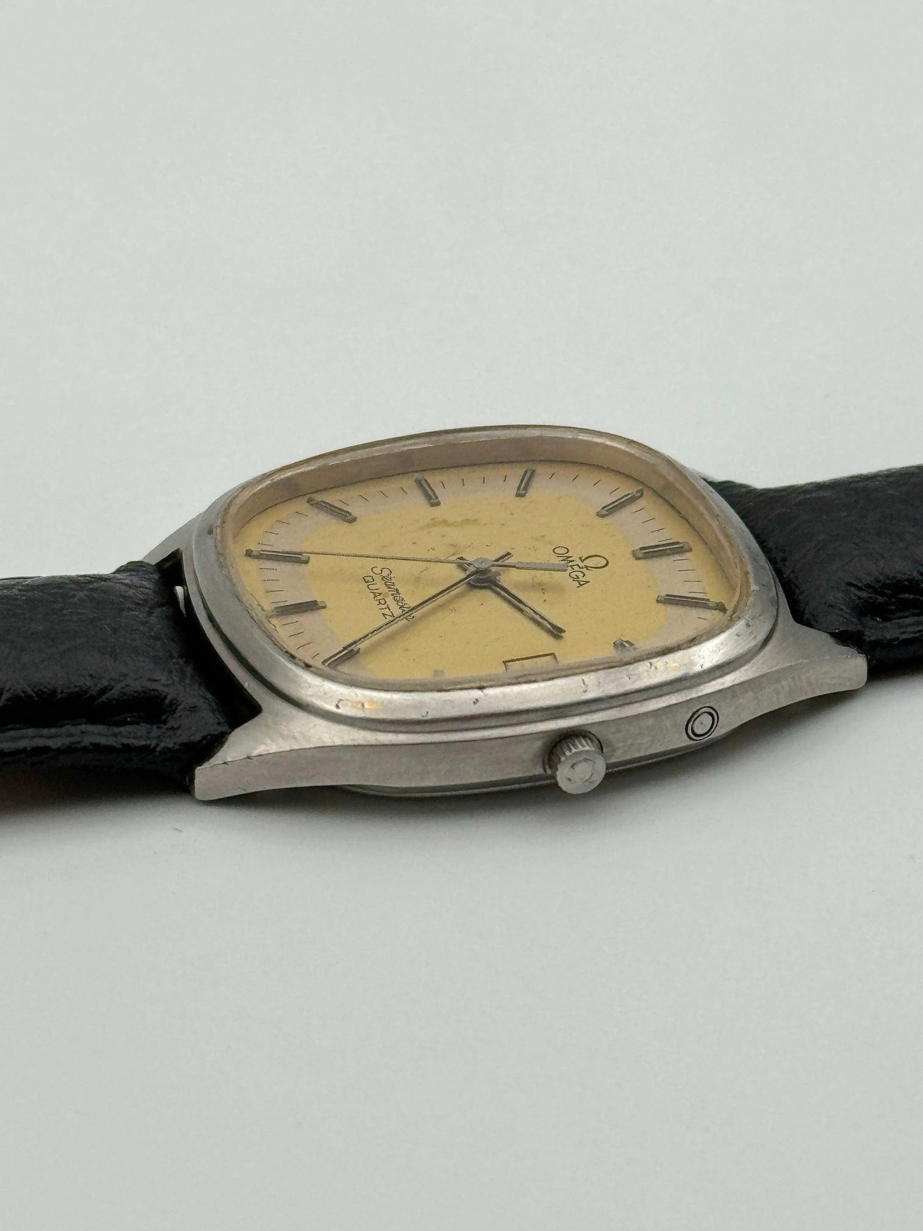 Omega - Seamaster 196.0218 Patinated Steel Oversize - 1979