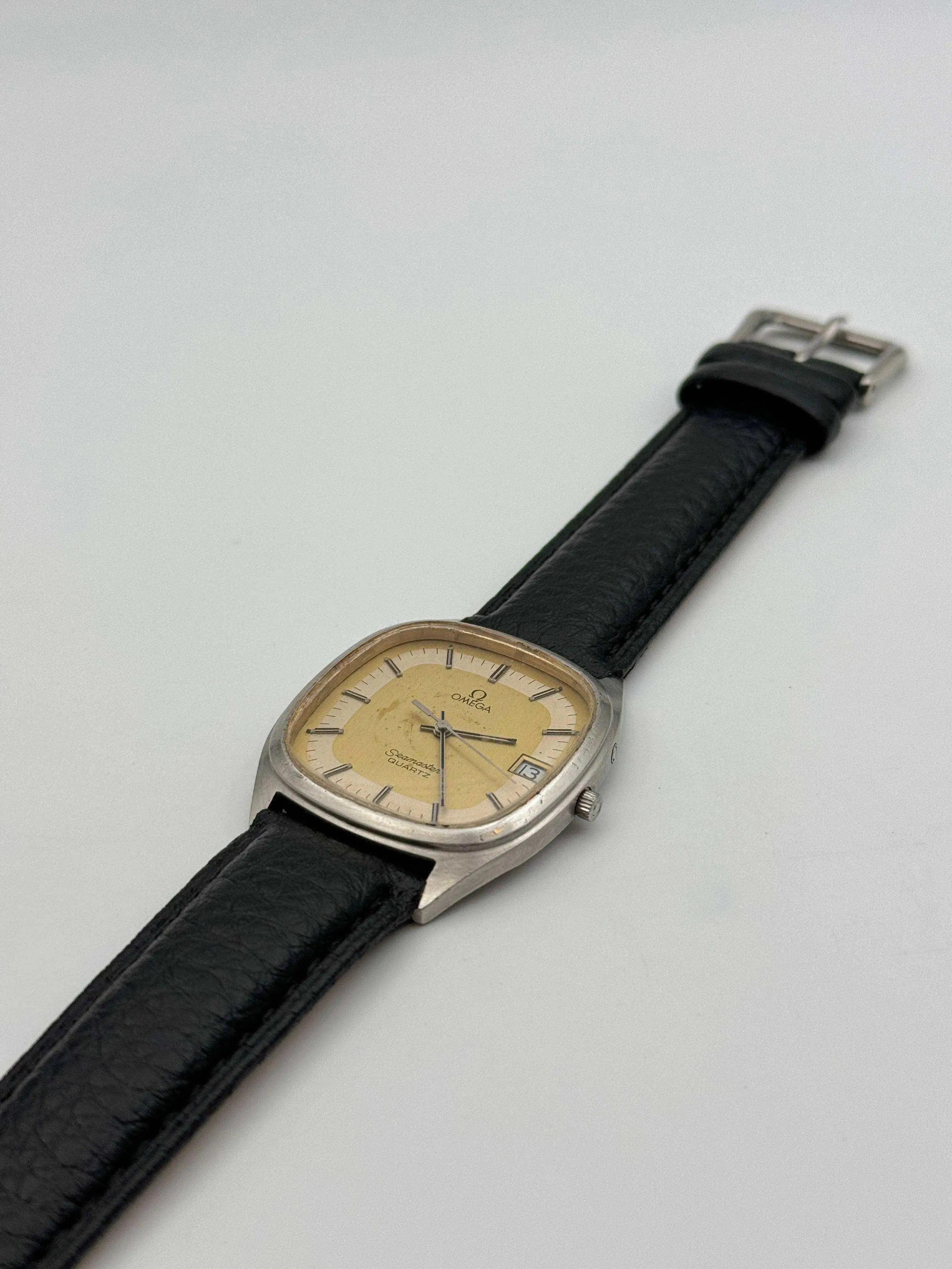 Omega - Seamaster 196.0218 Acier Patine Oversize - 1979 - Atelier Victor Paris - Vintage Watch Shop Dubai