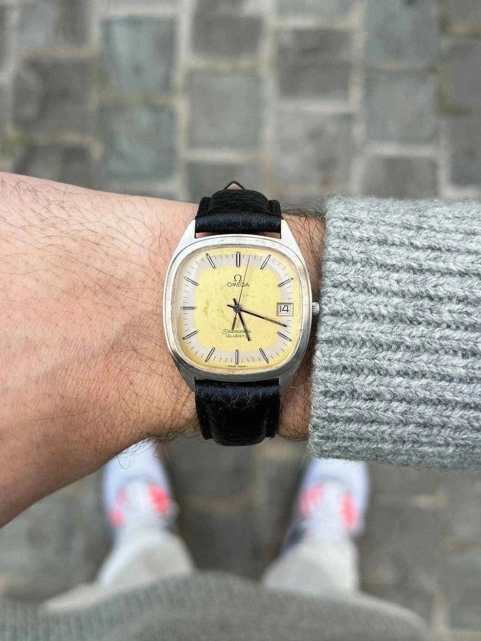 Omega - Seamaster 196.0218 Acier Patine Oversize - 1979 - Atelier Victor - Vintage  Shop